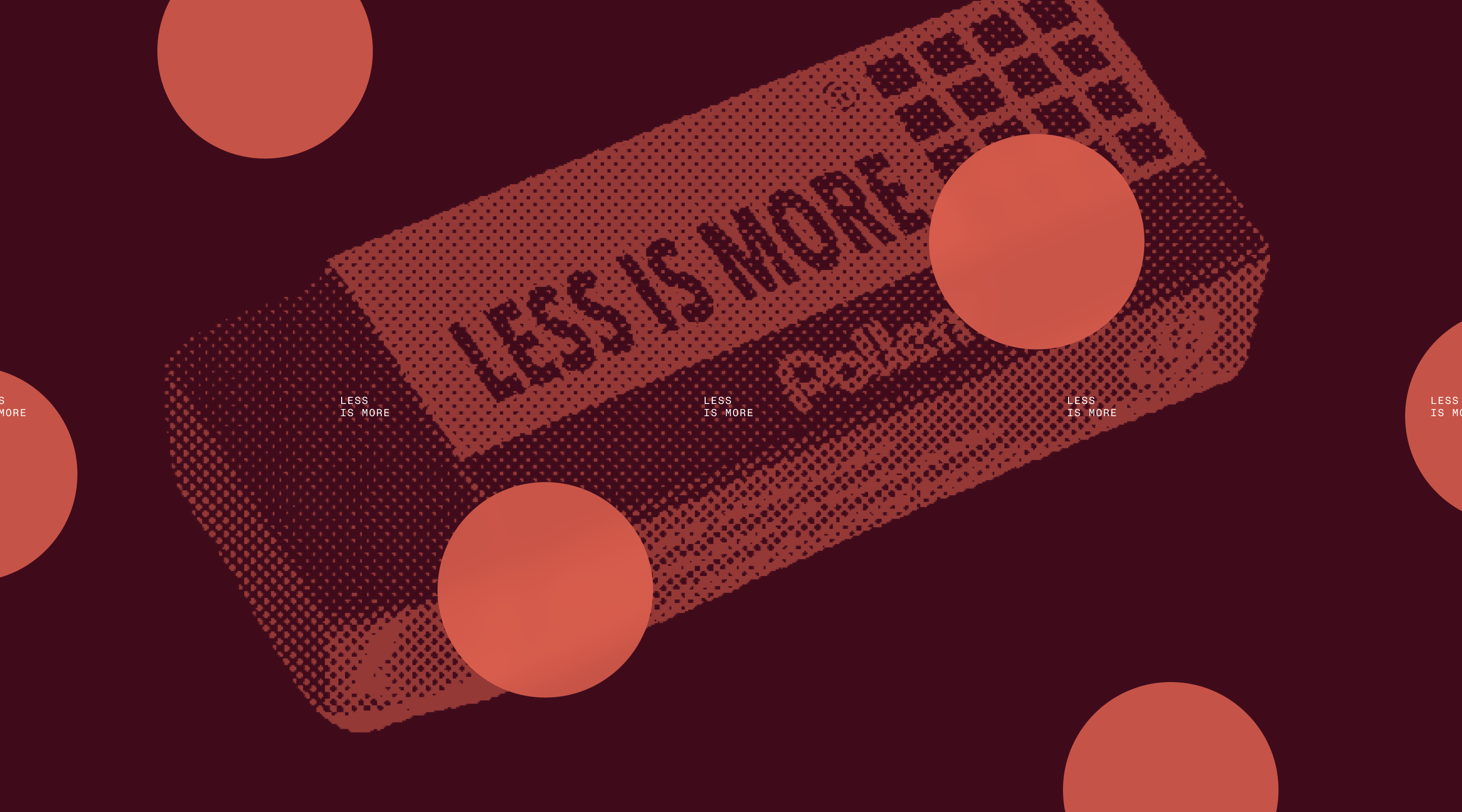 'How you can win by doing less' hero image