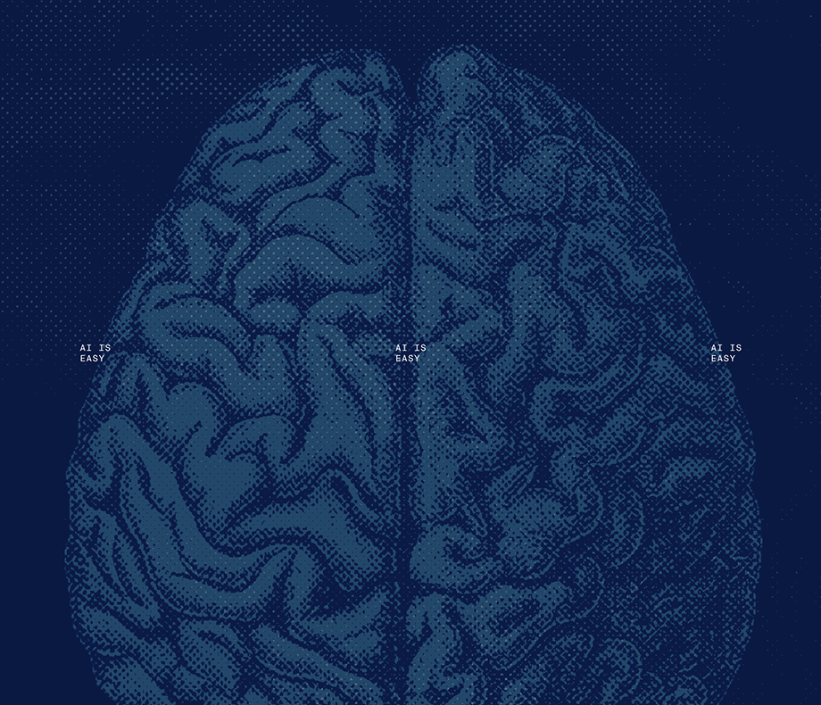 AI is easy article thumbnail image