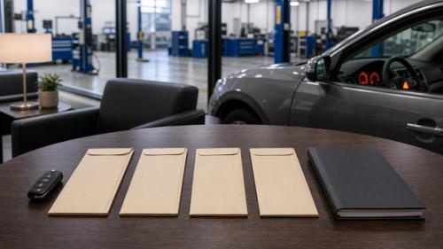 Michigan lemon law lawyer decision scene with repeated repair evidence