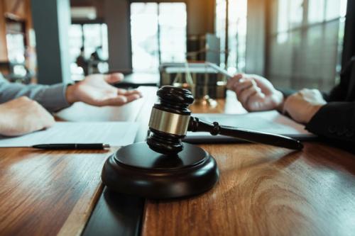 A workers comp hearing