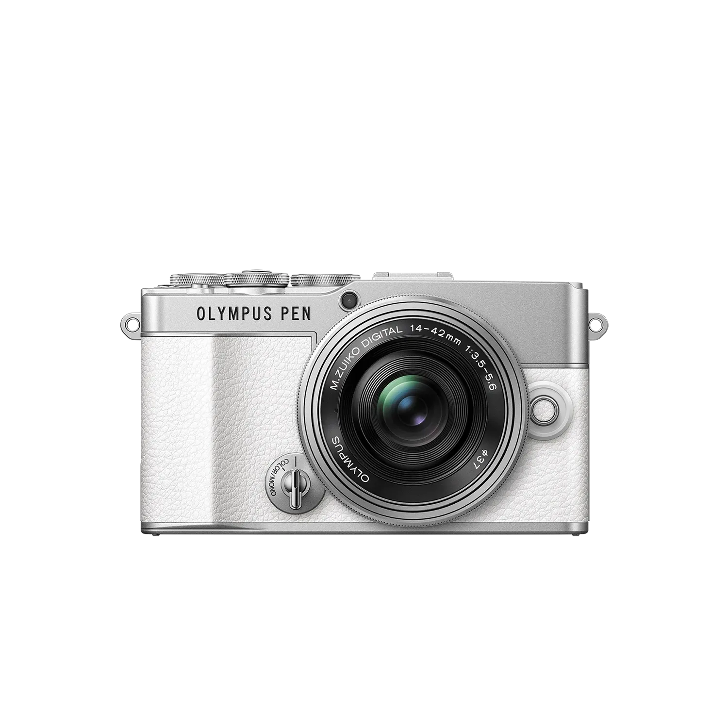E-P7 + 14-42mm Pancake Zoom Kit (white/silver)