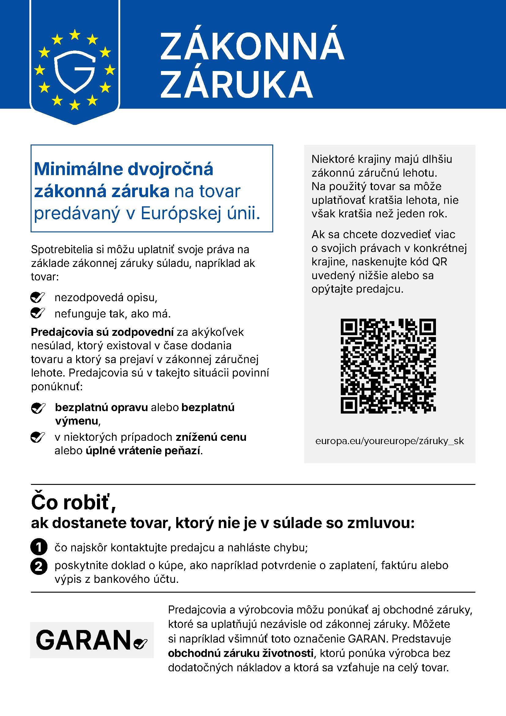 Zákonná Záruka