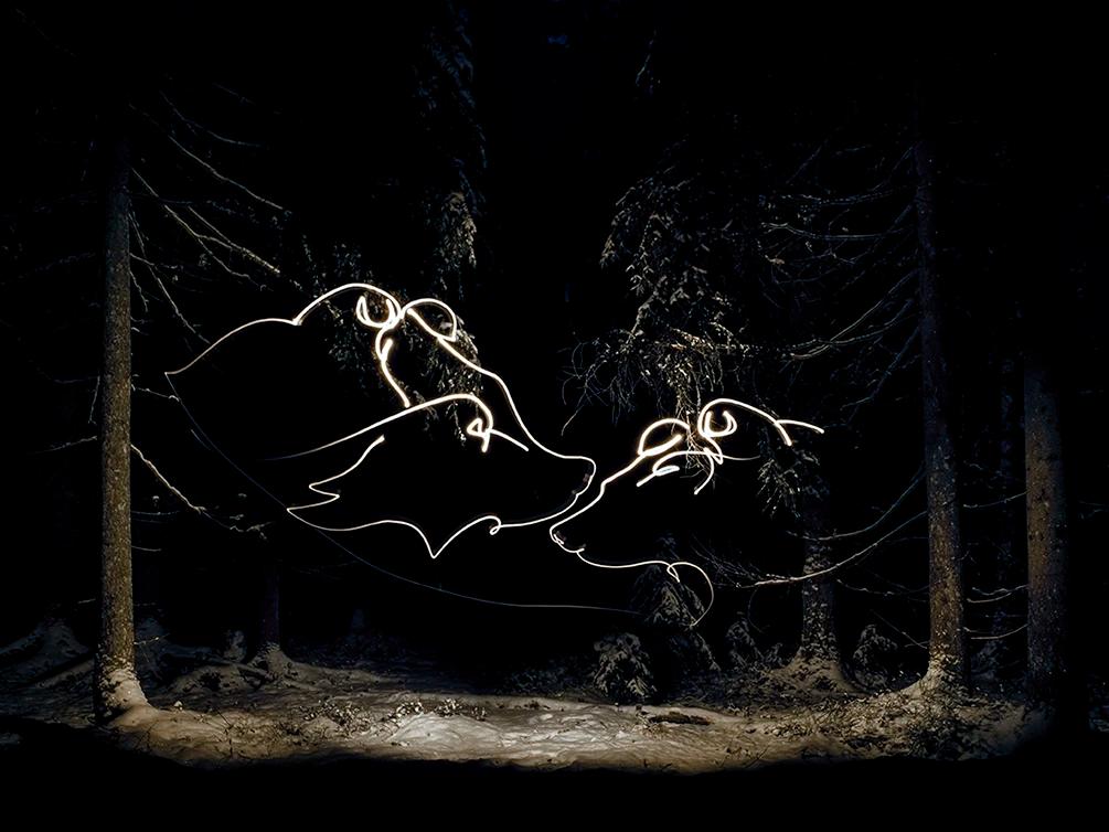 Gallery image Hannu Huhtamo light painting