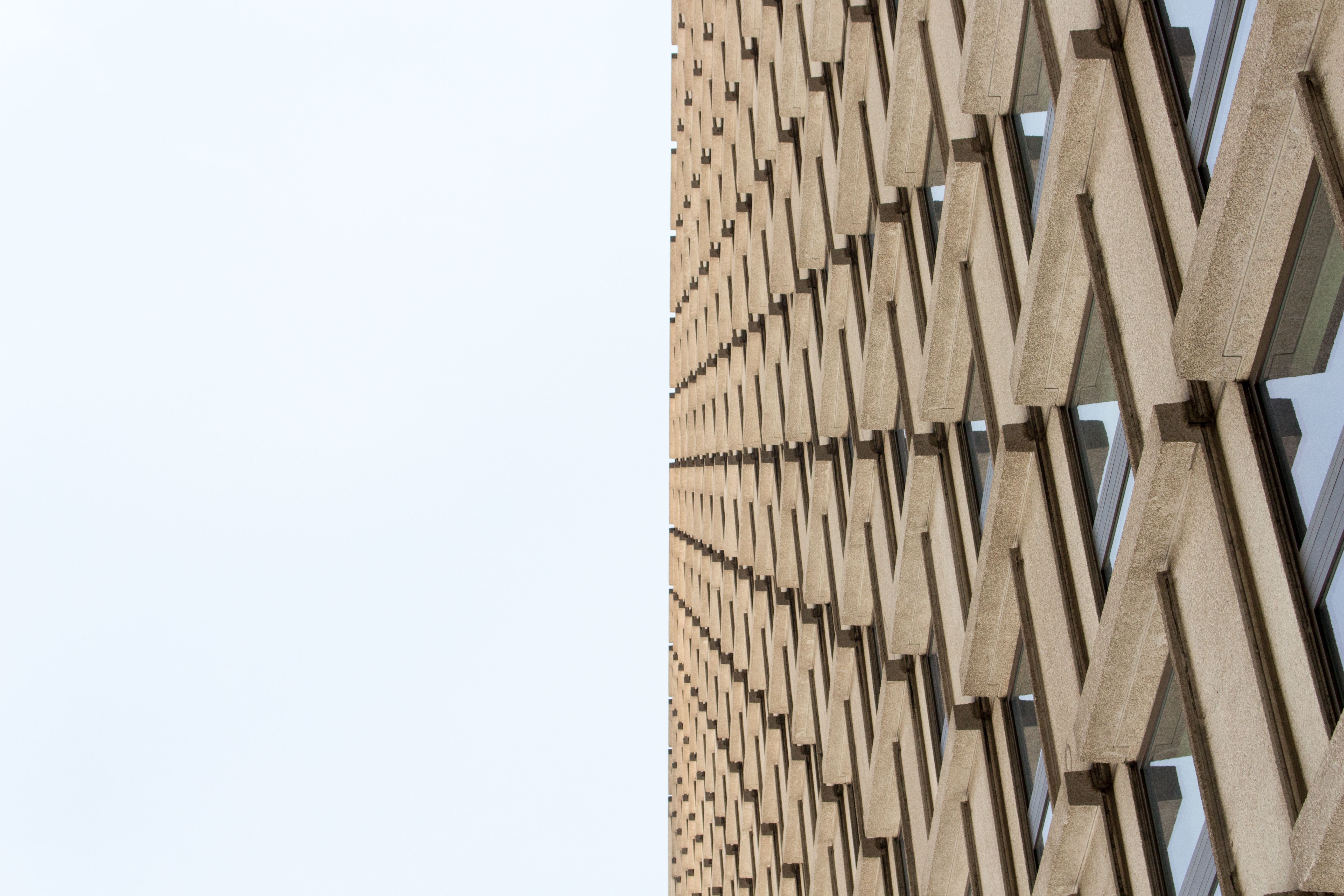 An abstract photo of modern architecture.