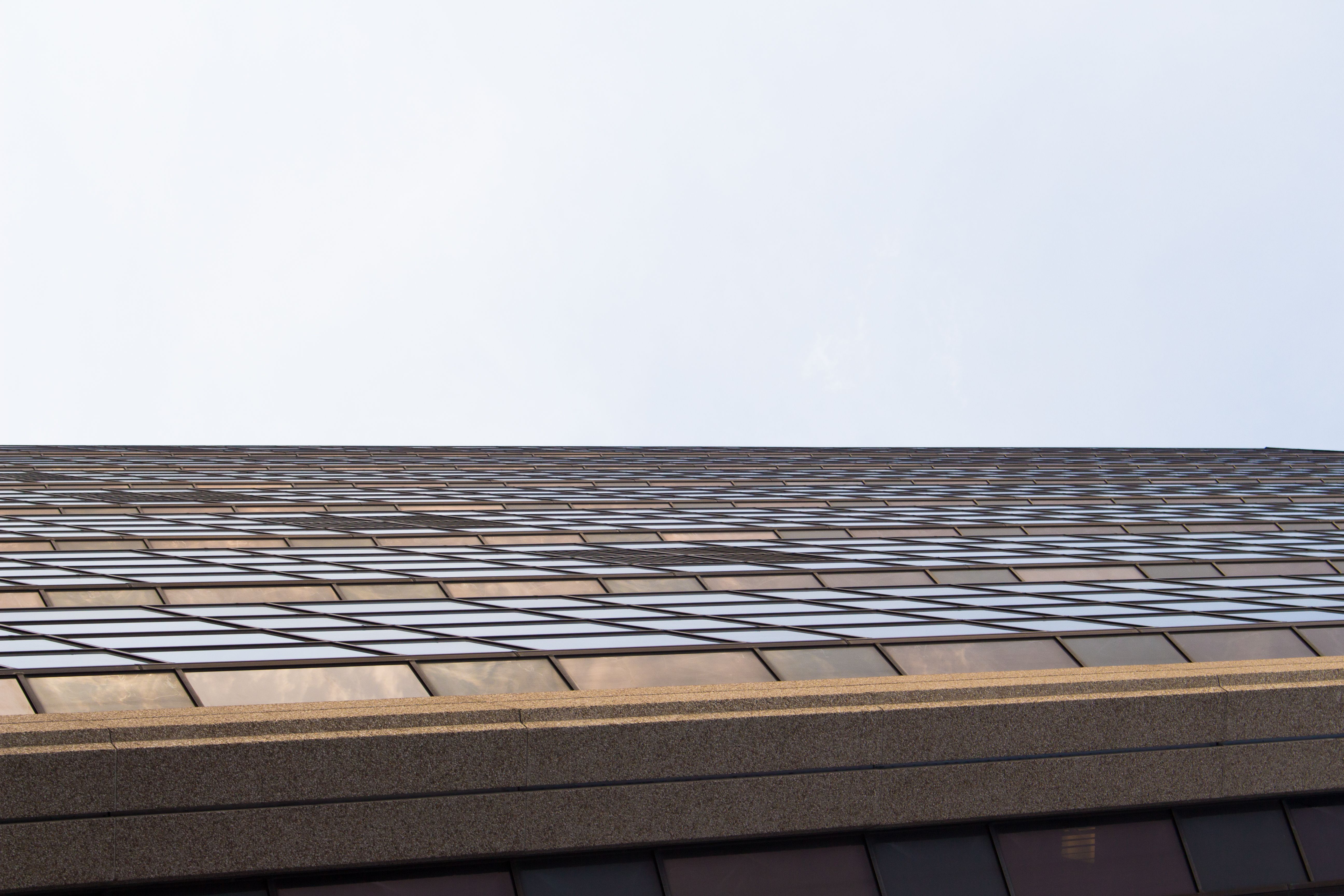 An abstract photo of modern architecture.