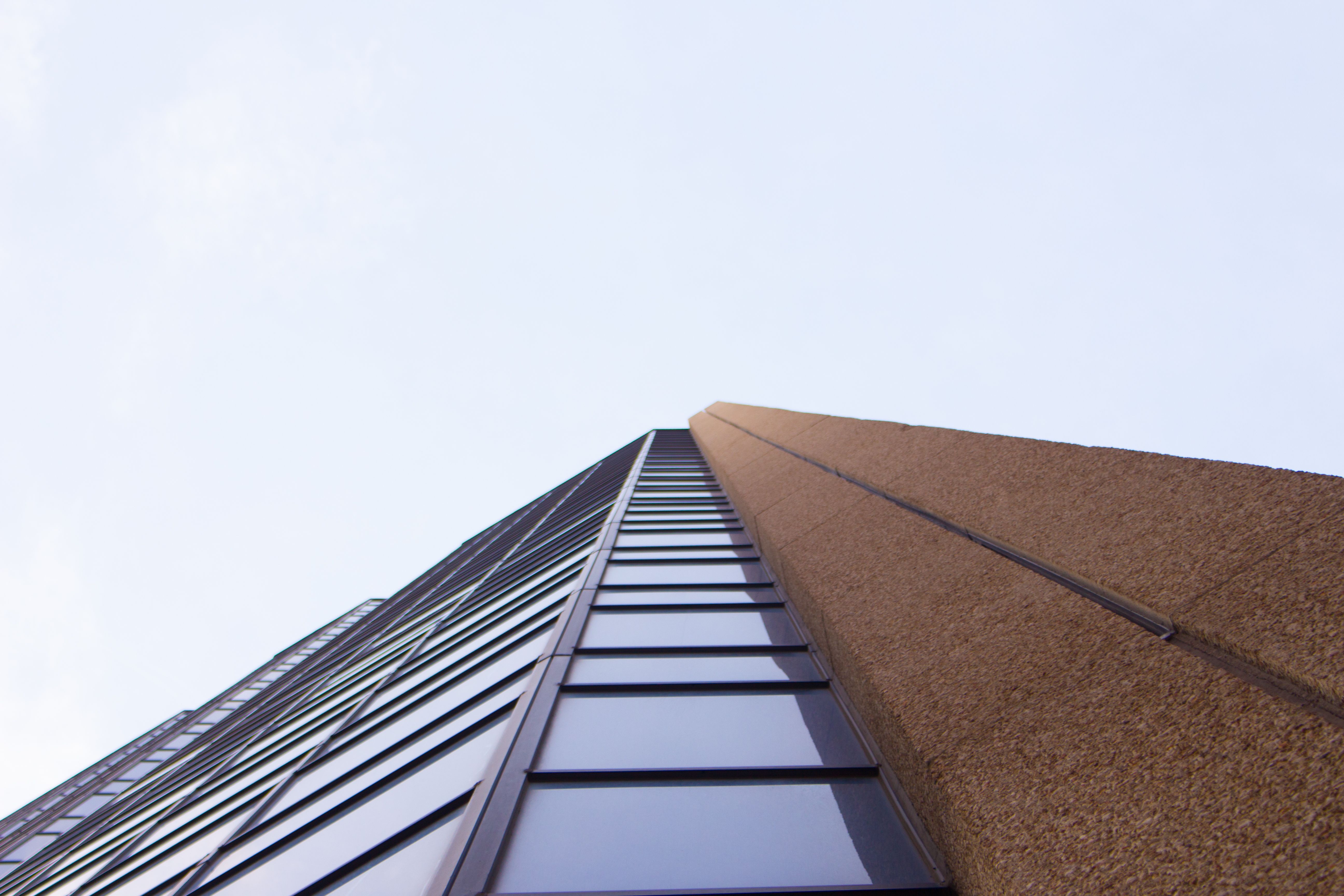 An abstract photo of modern architecture.