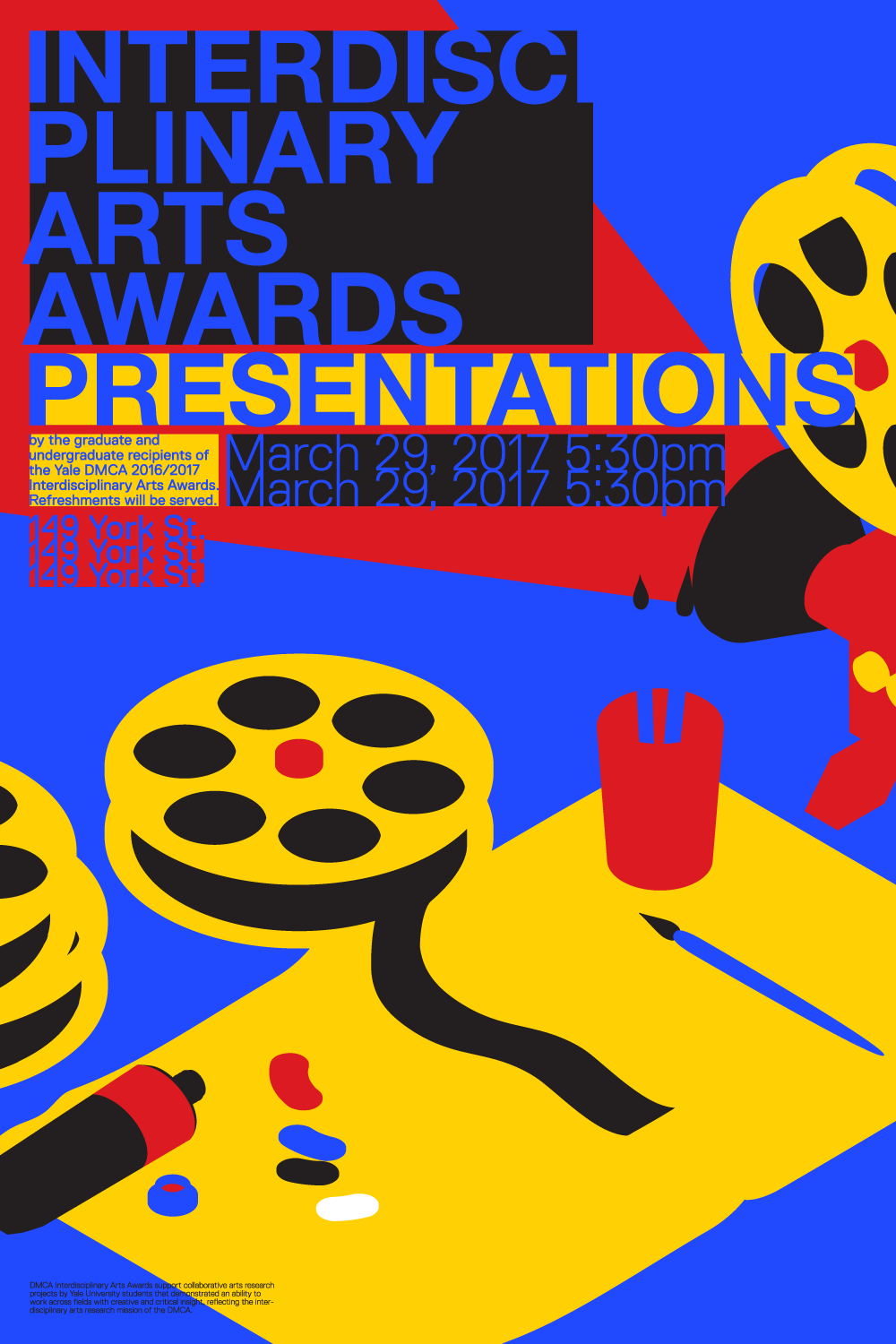 Closer view of film poster.