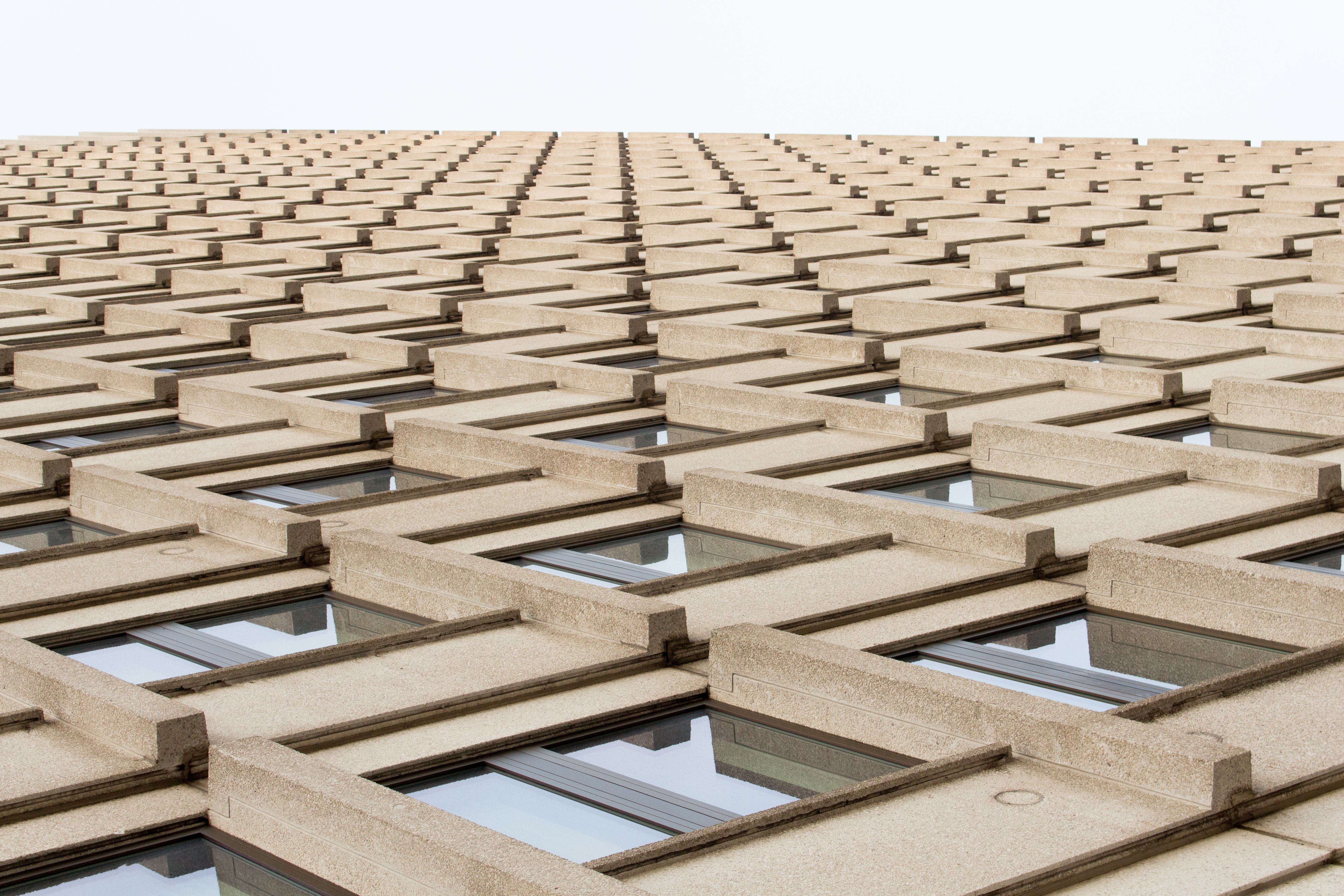 An abstract photo of modern architecture.