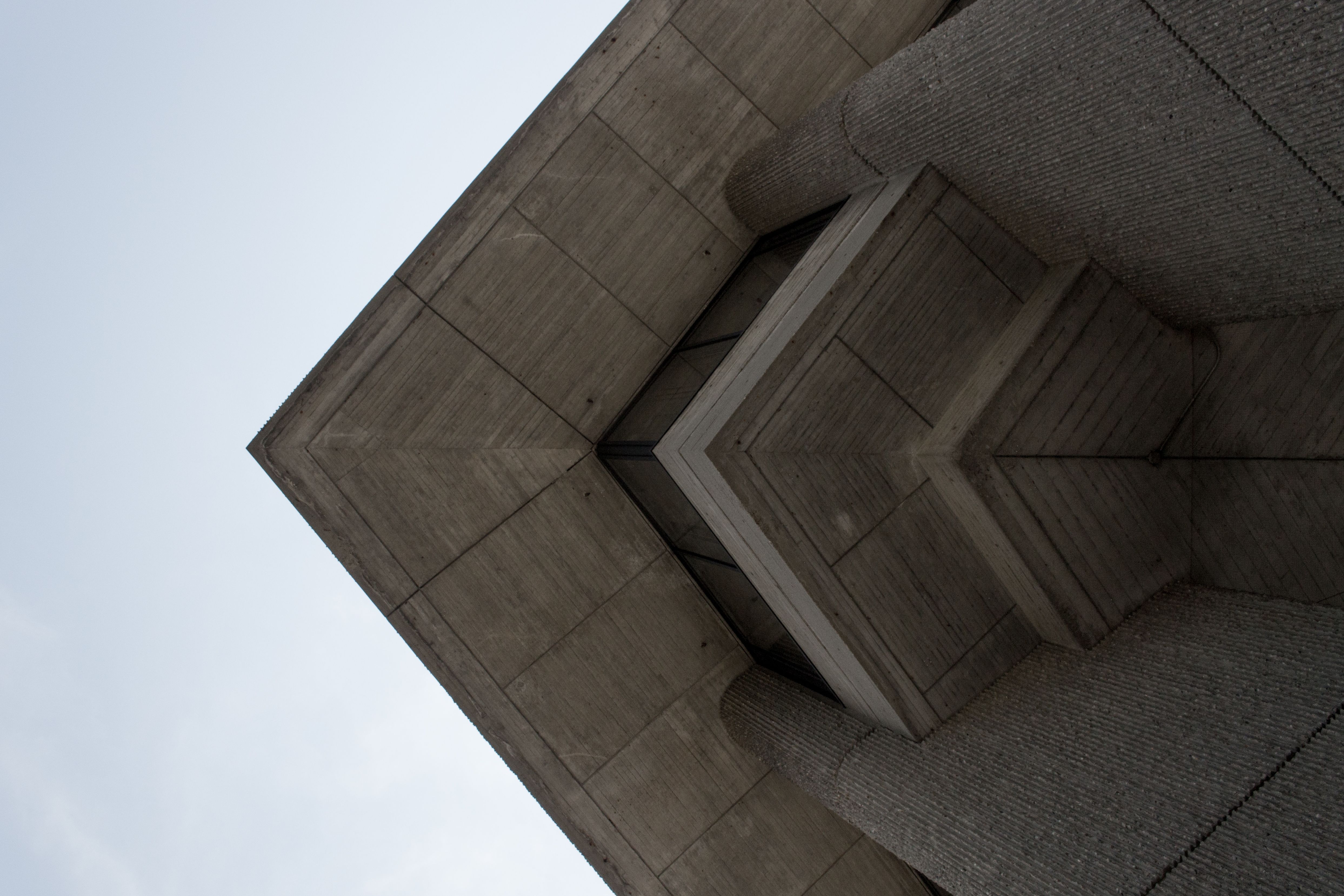 An abstract photo of modern architecture.
