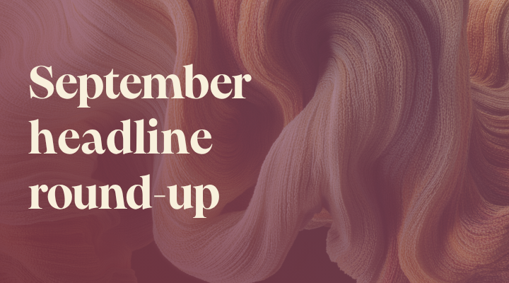 September biotextile round-up: couture, dye, and living textiles