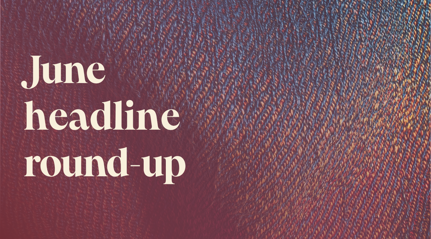 June biotextile round-up: silk, spandex, and cellulose