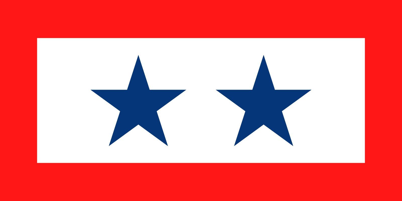 Red blue store star flag