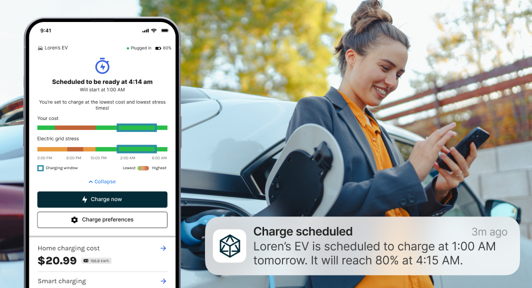 image-of-woman-leaning-on-car-with-app