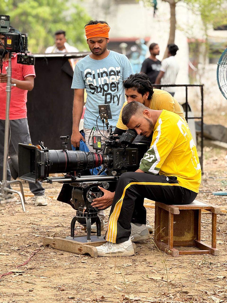 Camera rig close-up