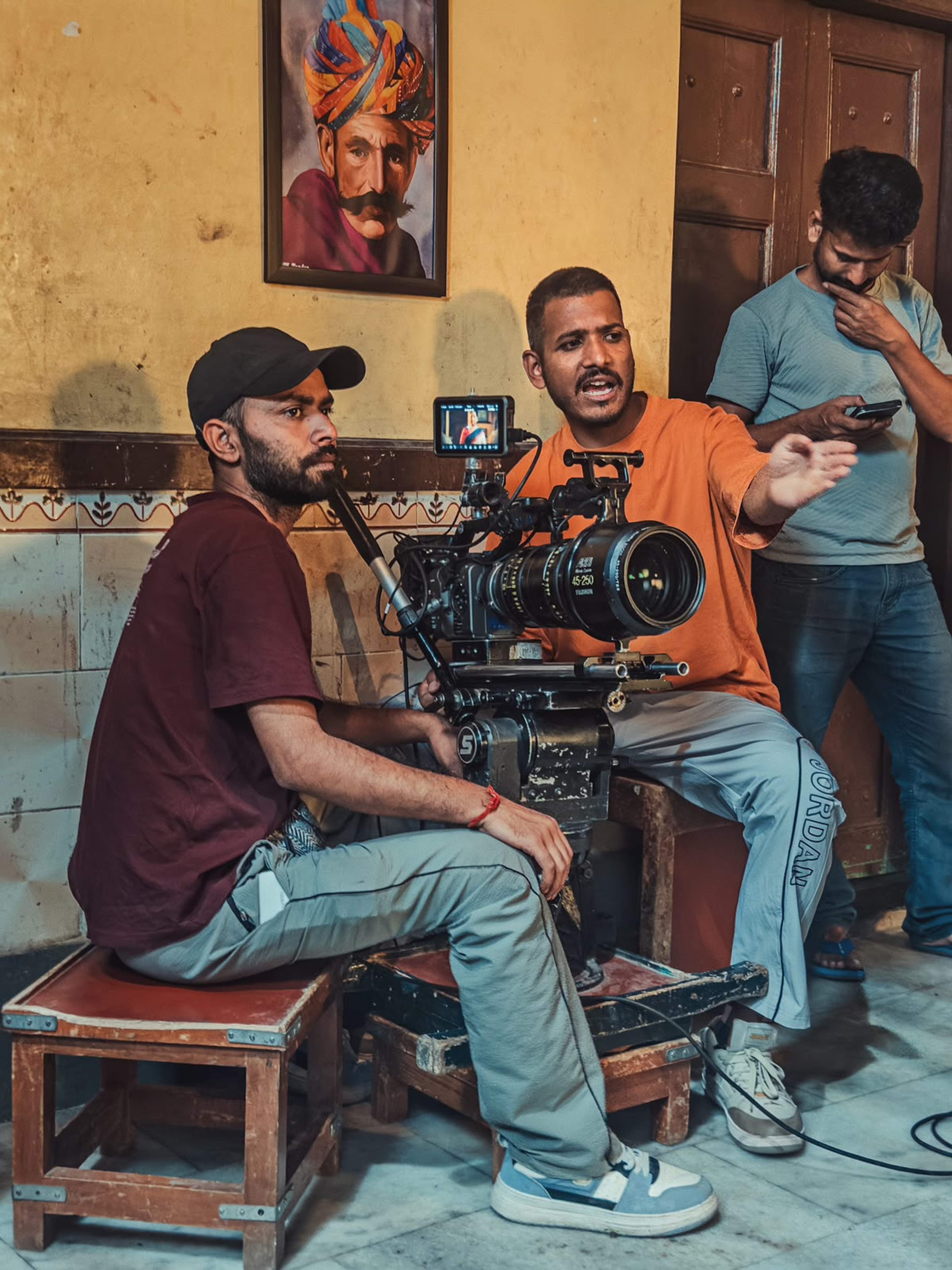 Still from a music video