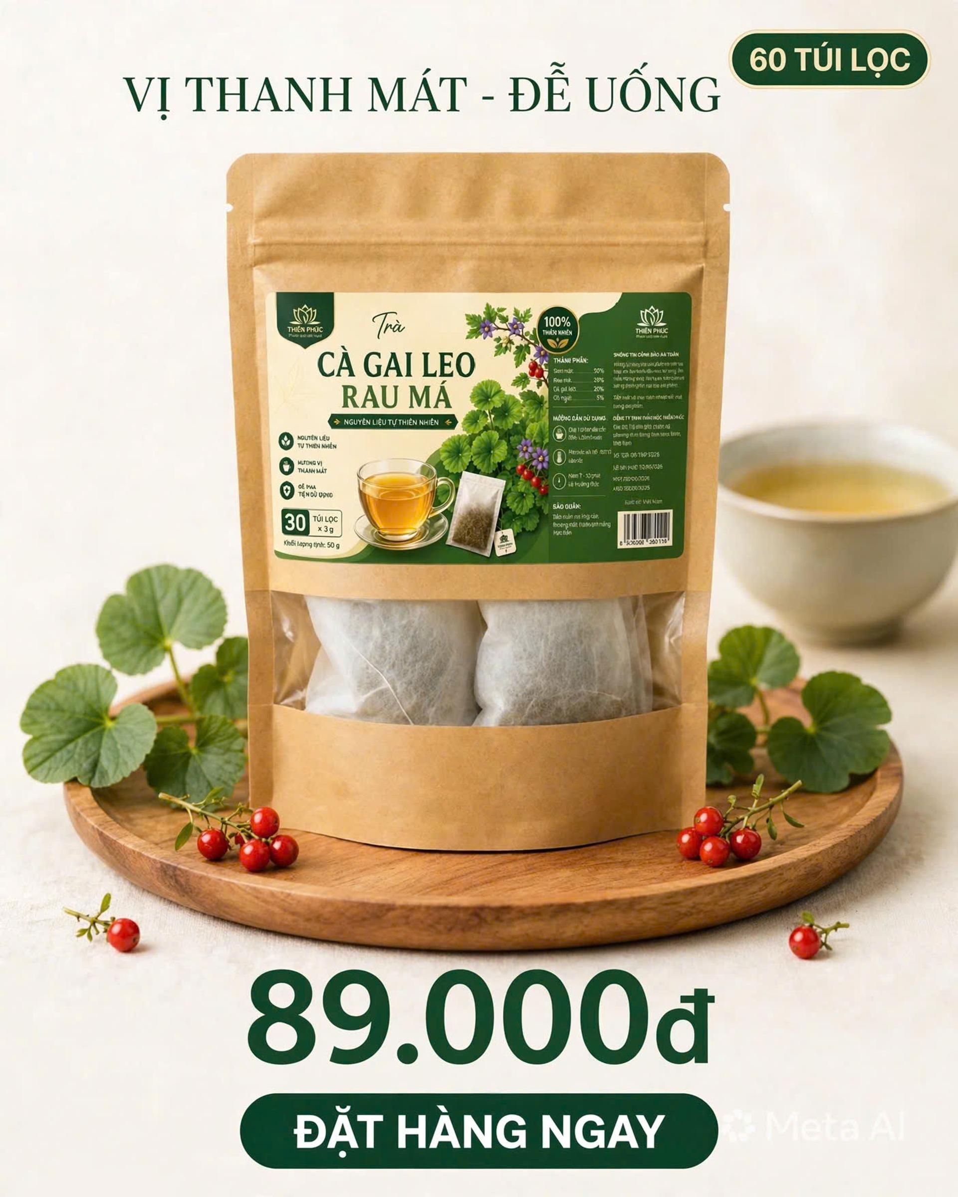 Combo Văn Phòng 3 Vị Tĩnh Diệp: Đánh Thức Năng Lượng & Thư Thái - Trà thảo mộc túi lọc Tĩnh Diệp - Ảnh 5