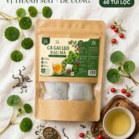 Trà Cà Gai Leo Rau Má ( Hộp 60 túi lọc ) Thức Uống Thanh Mát, Thư Thái Mỗi Ngày