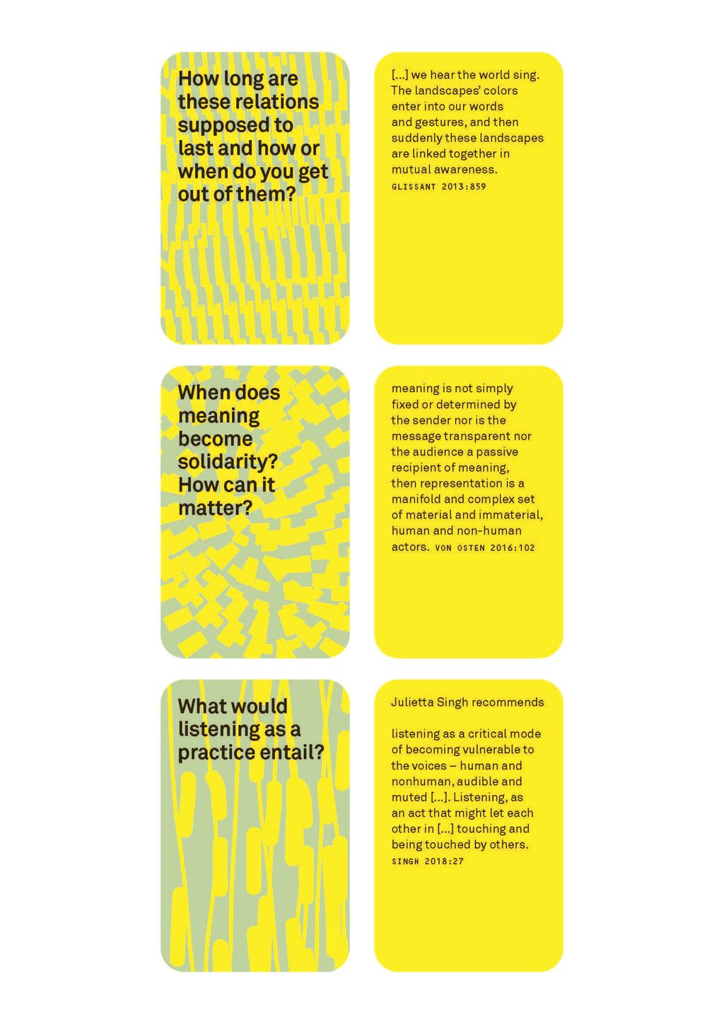 untooling cards