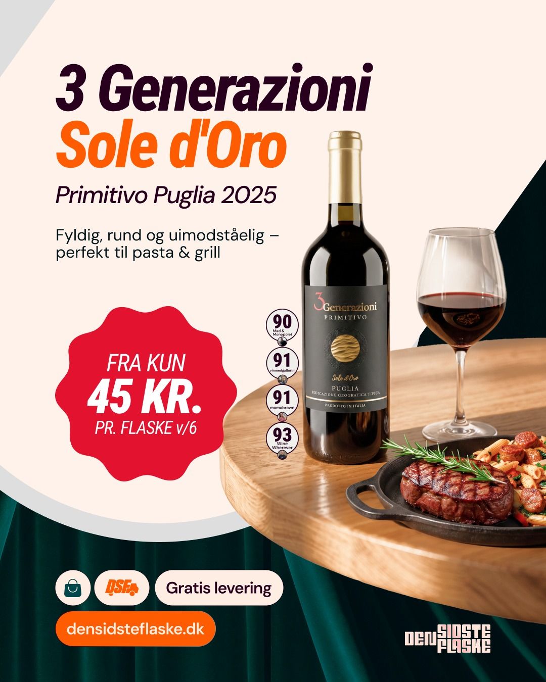 3 Generazioni Sole d’Oro ad