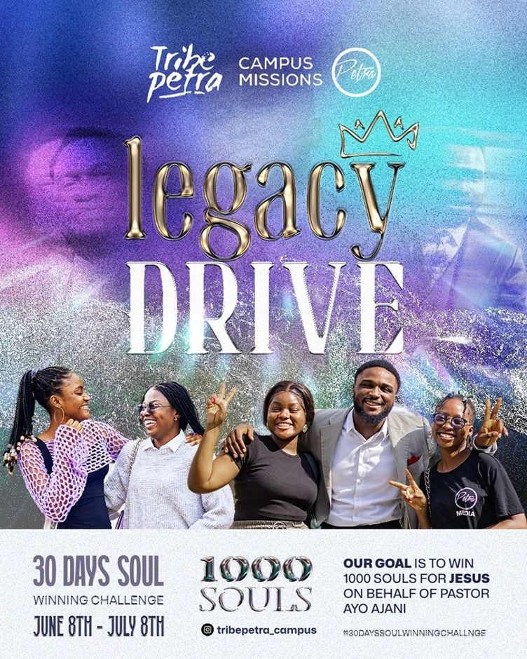 Legacy Drive 1000 souls challenge flyer