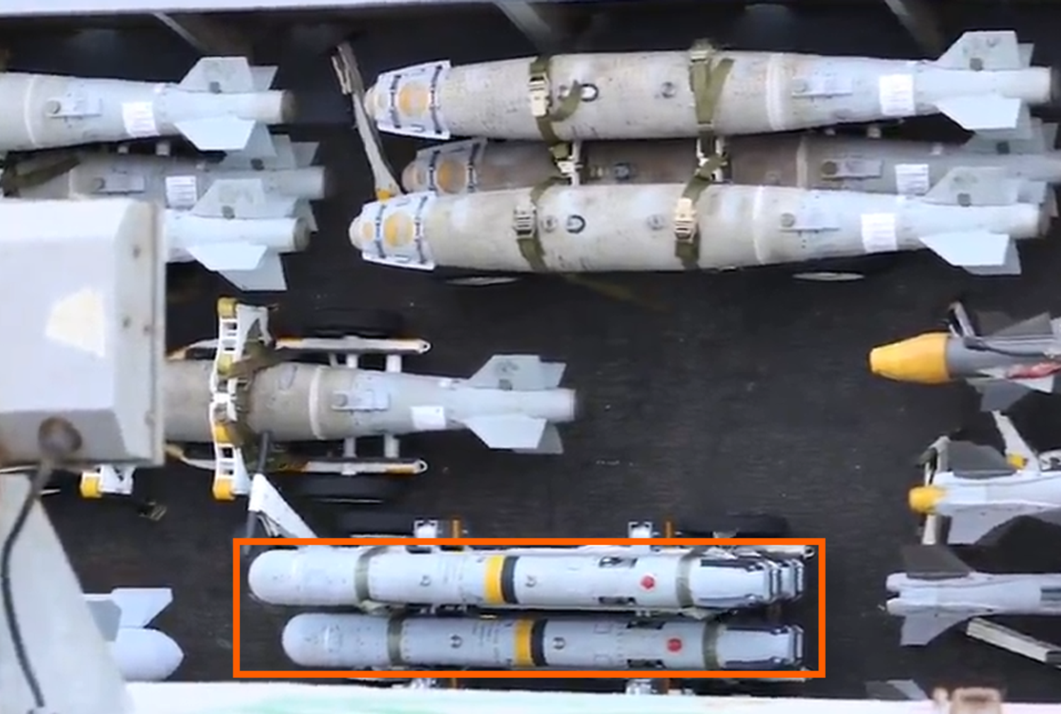 GBU-53 StormBreaker munitions aboard U.S.S. Harry S. Truman