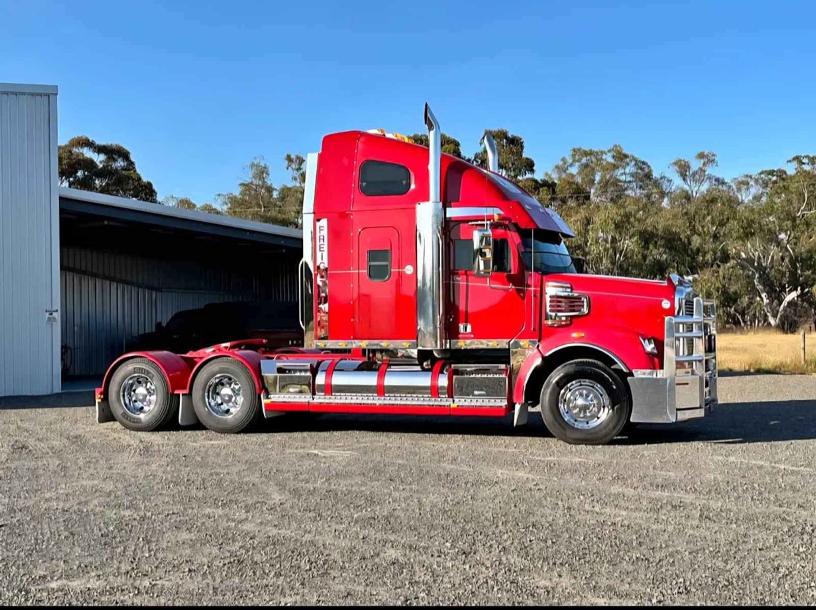 The truck with a story