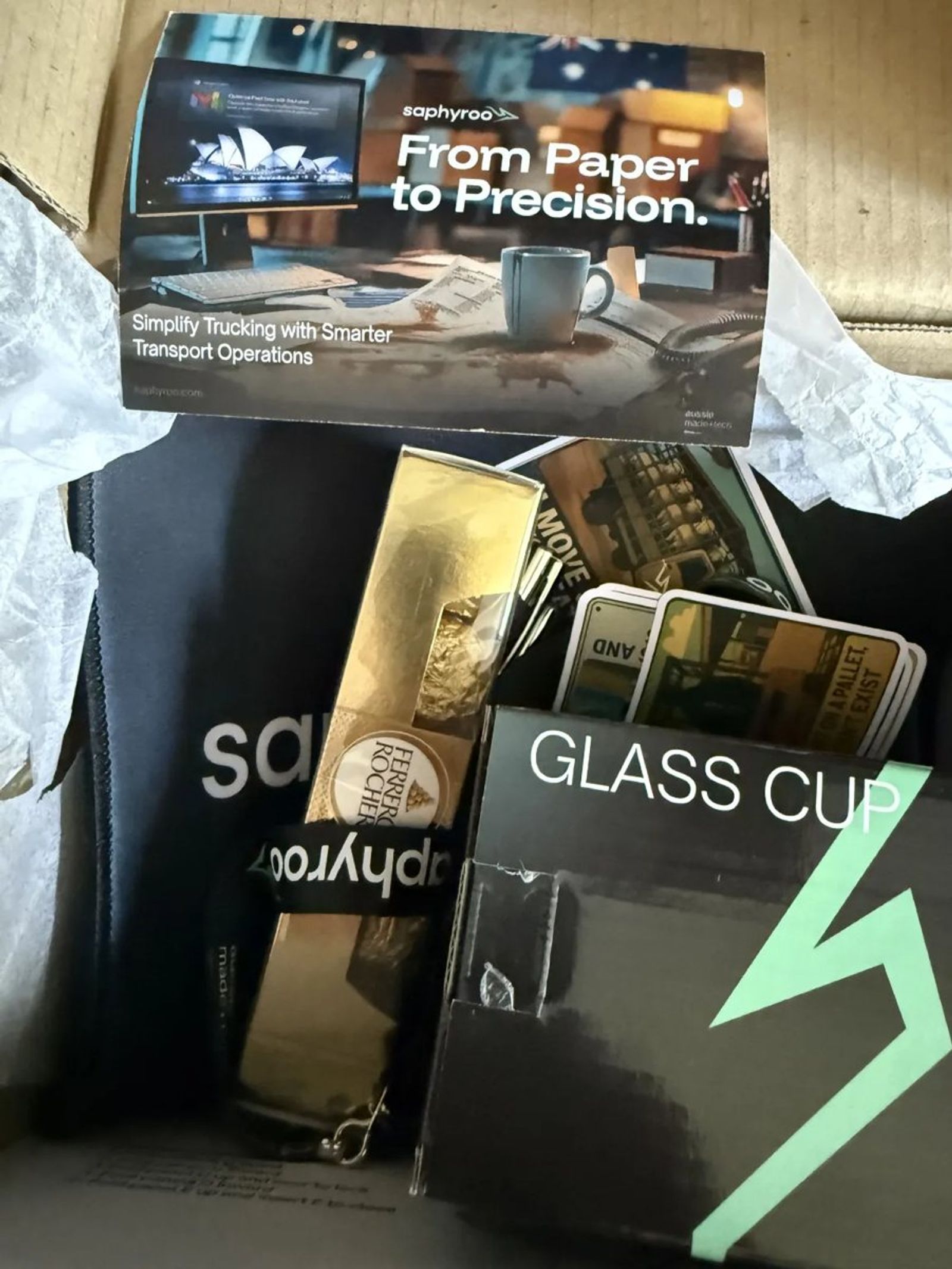 Inside the Saphyroo package