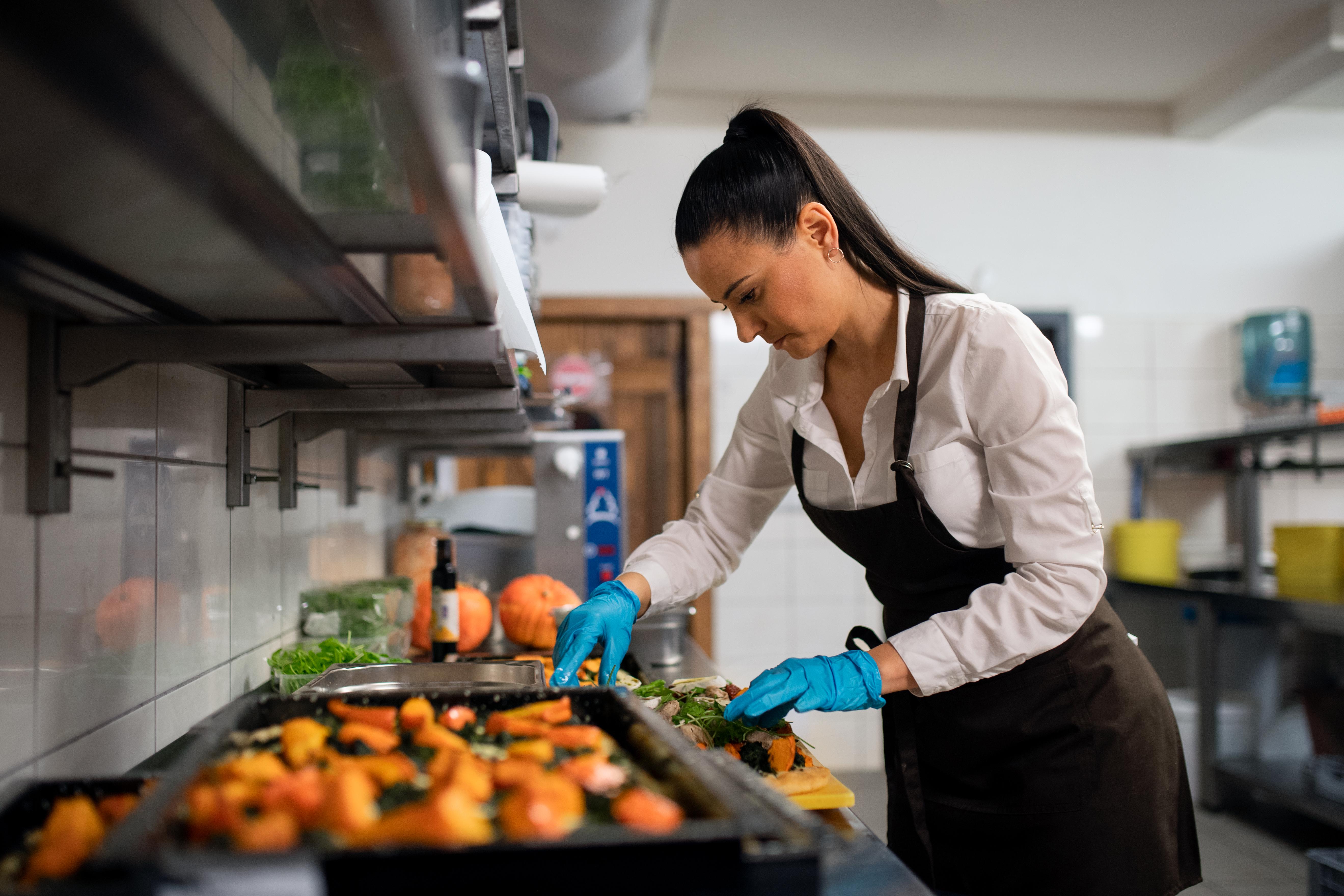 Chef in a kitchen