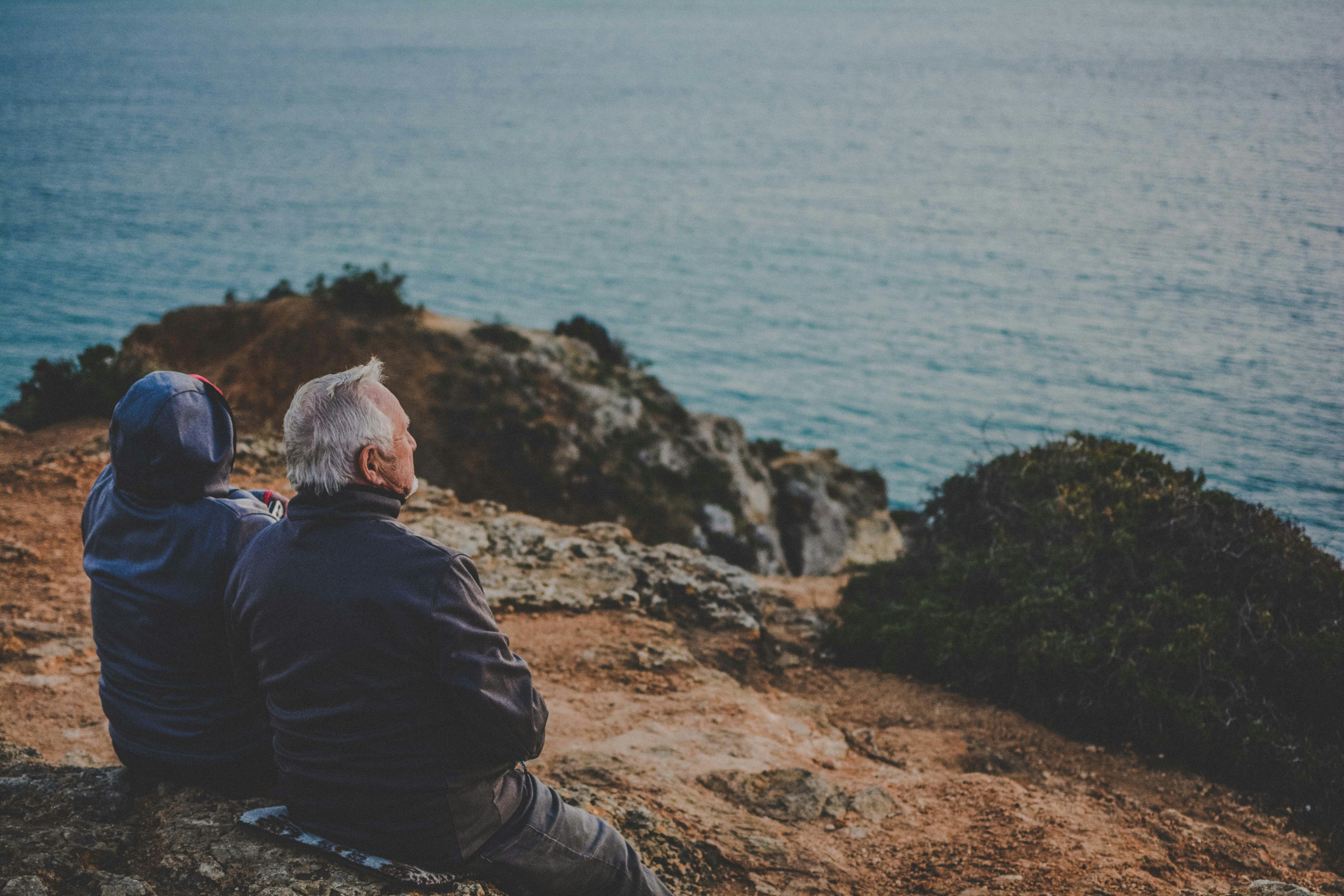 Seniors enjoys the coastal view