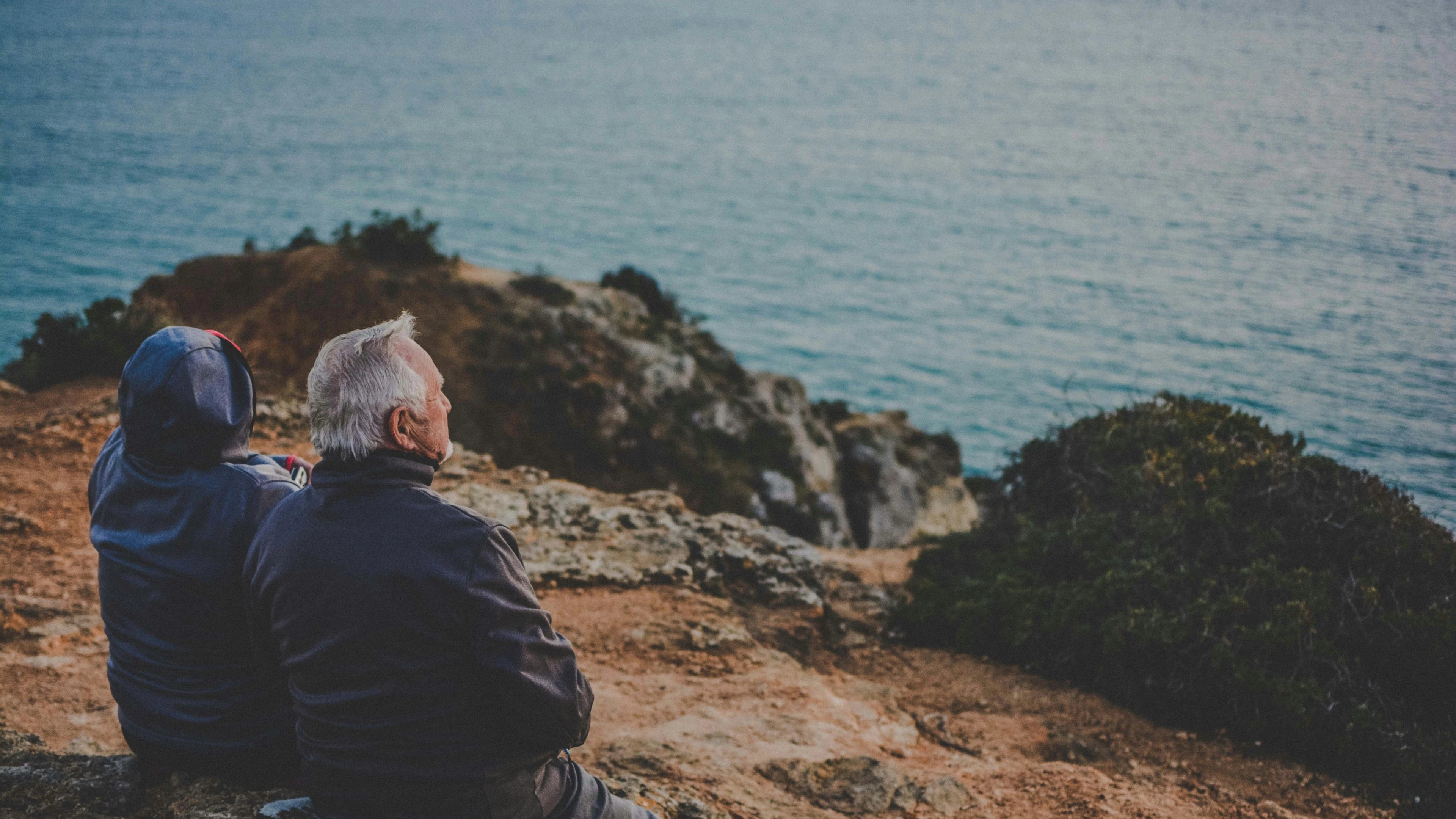 Seniors enjoys the coastal view