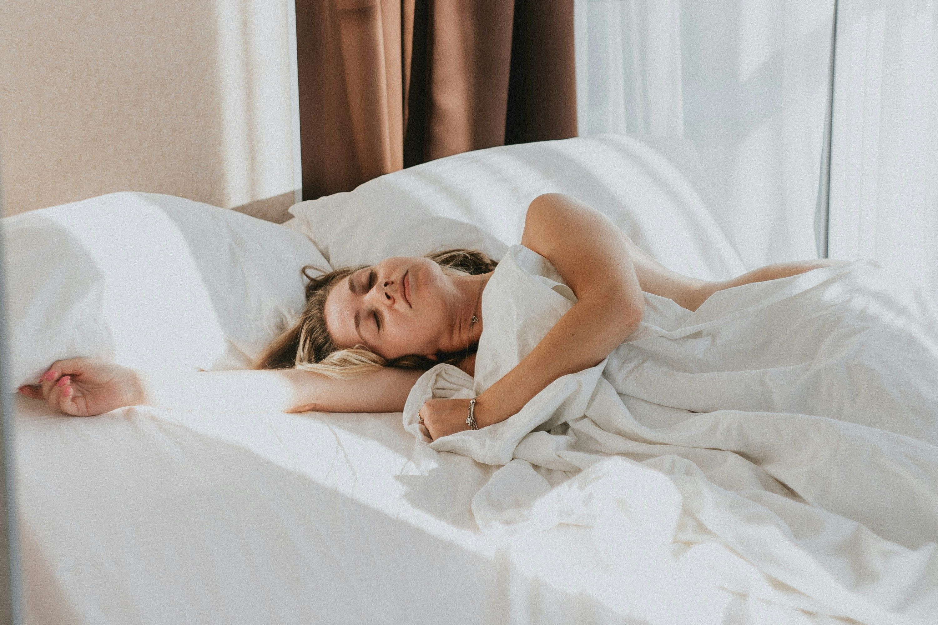 Woman sleeping