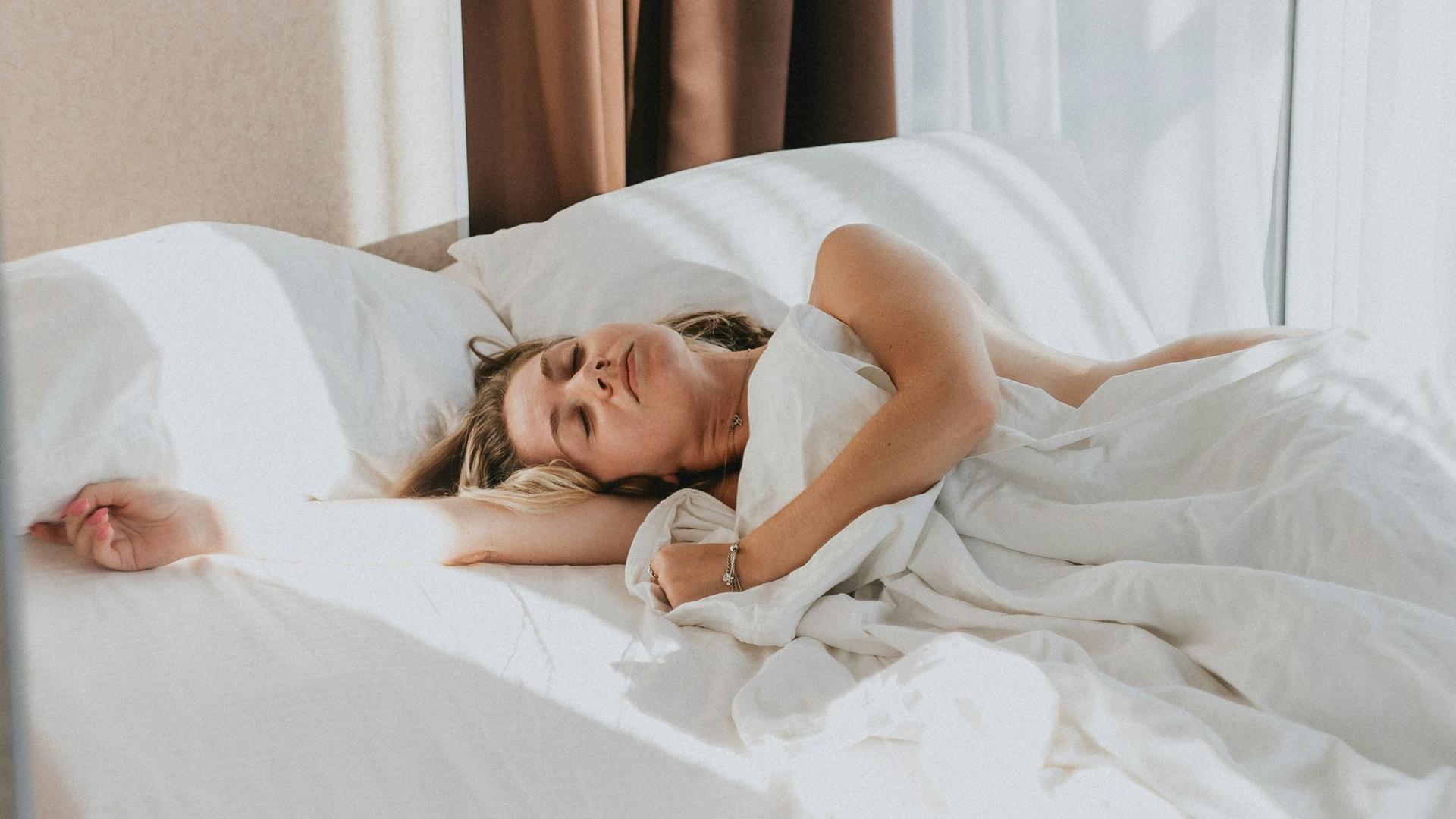 Woman sleeping