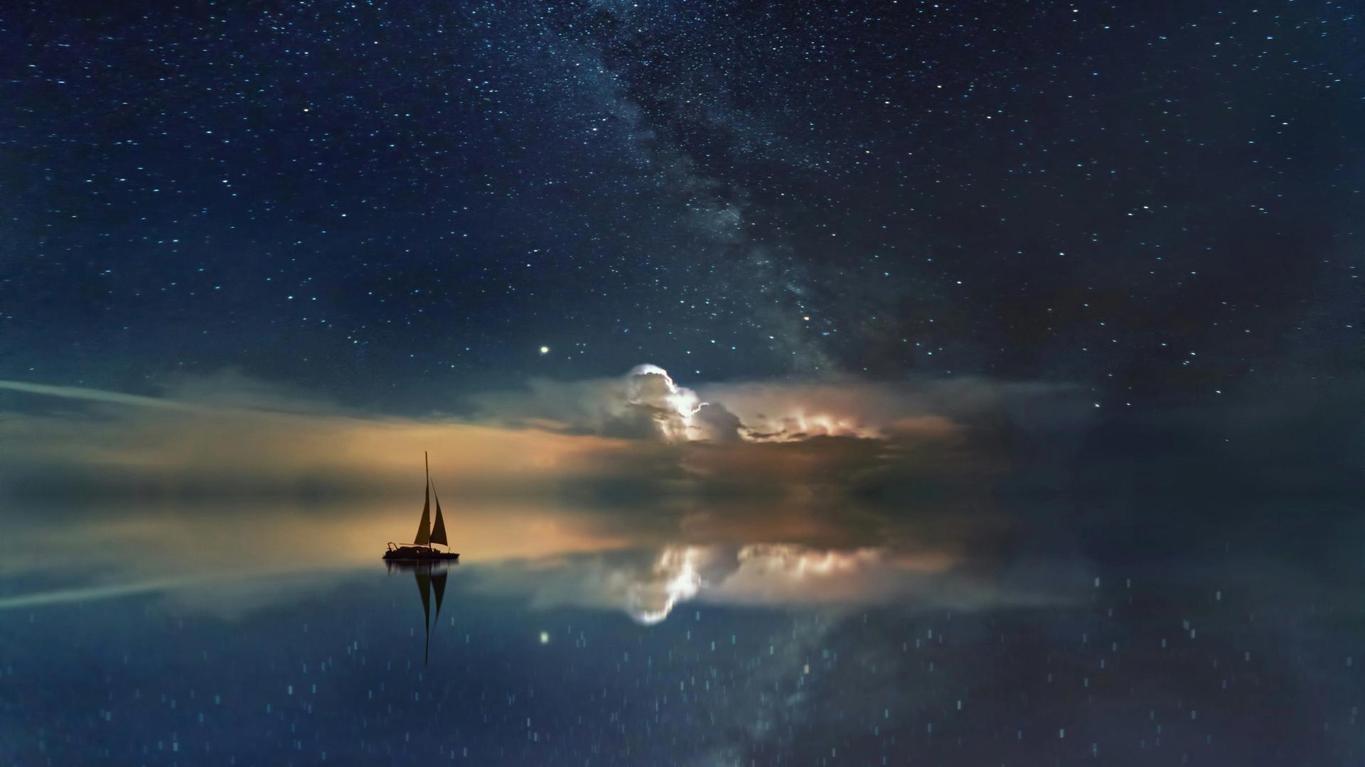 dreamy ocean landscape