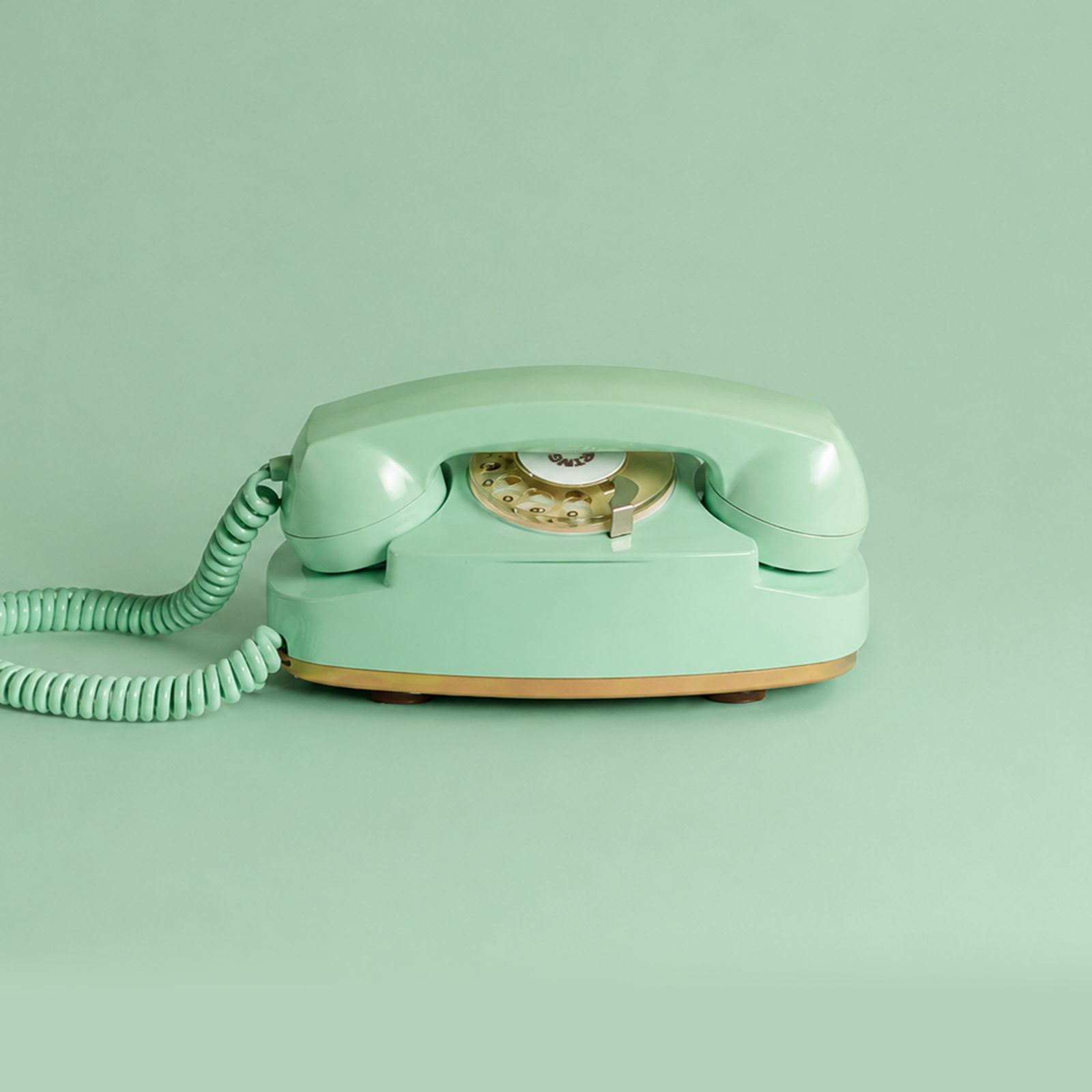 Mint — vintage French telephone audio guestbook for hire in France
