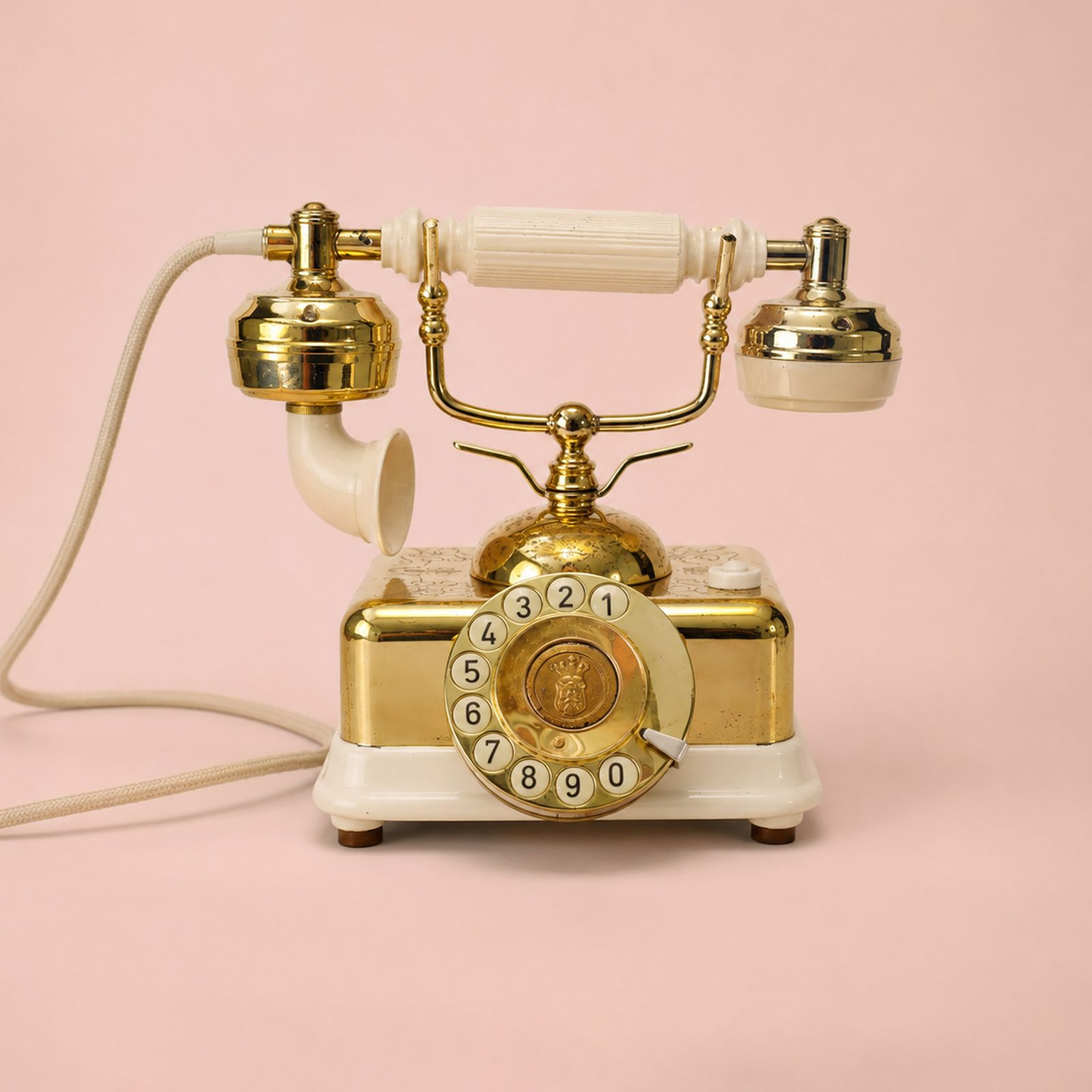 Champagne — vintage French telephone audio guestbook for hire in France