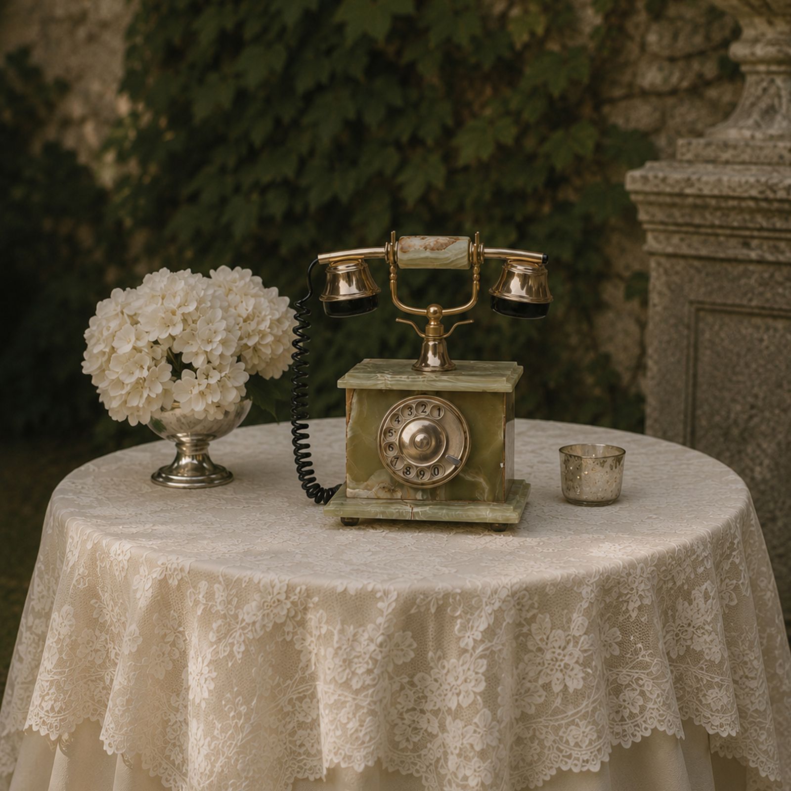 Pistache — vintage French telephone audio guestbook for hire in France
