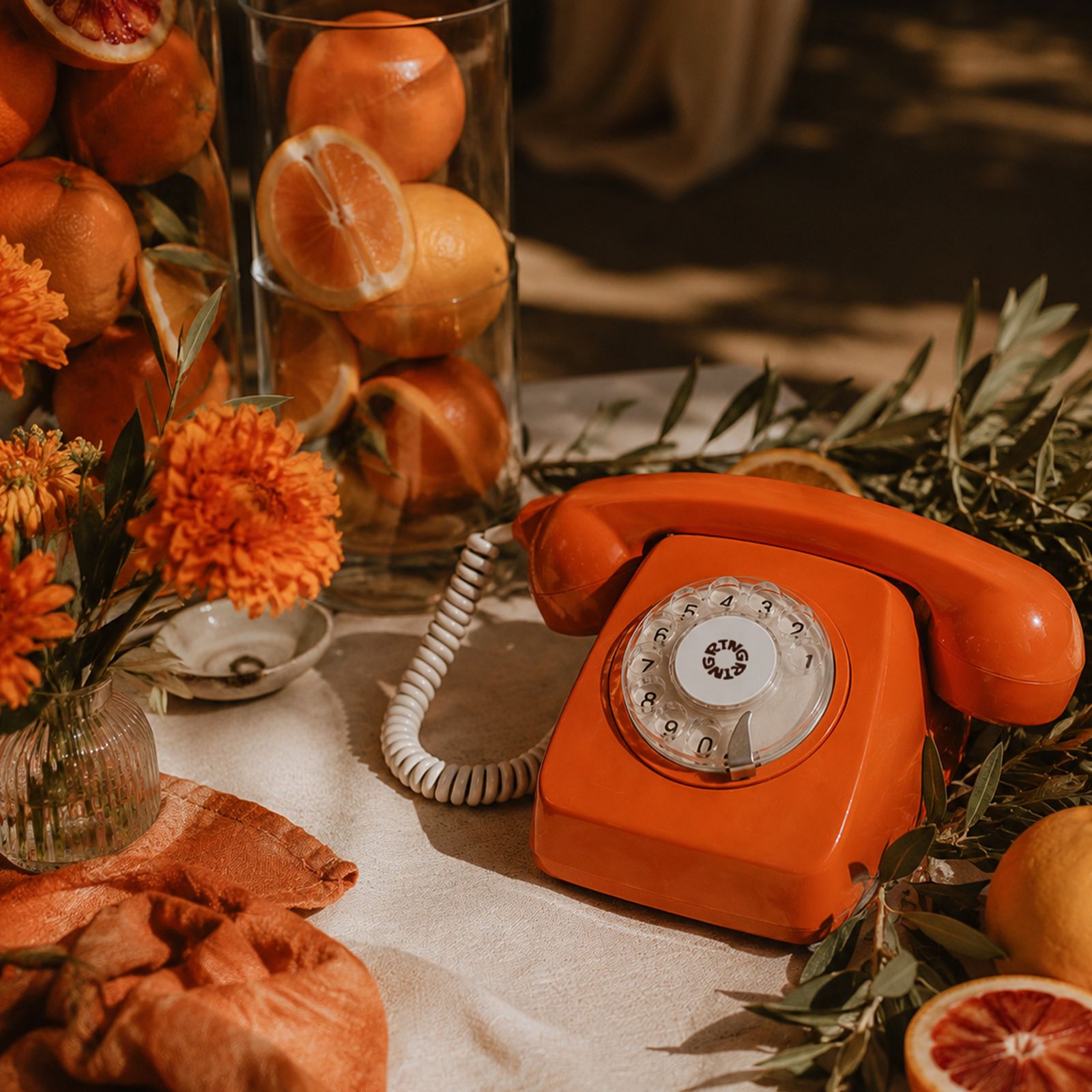Clémentine — vintage French telephone audio guestbook for hire in France