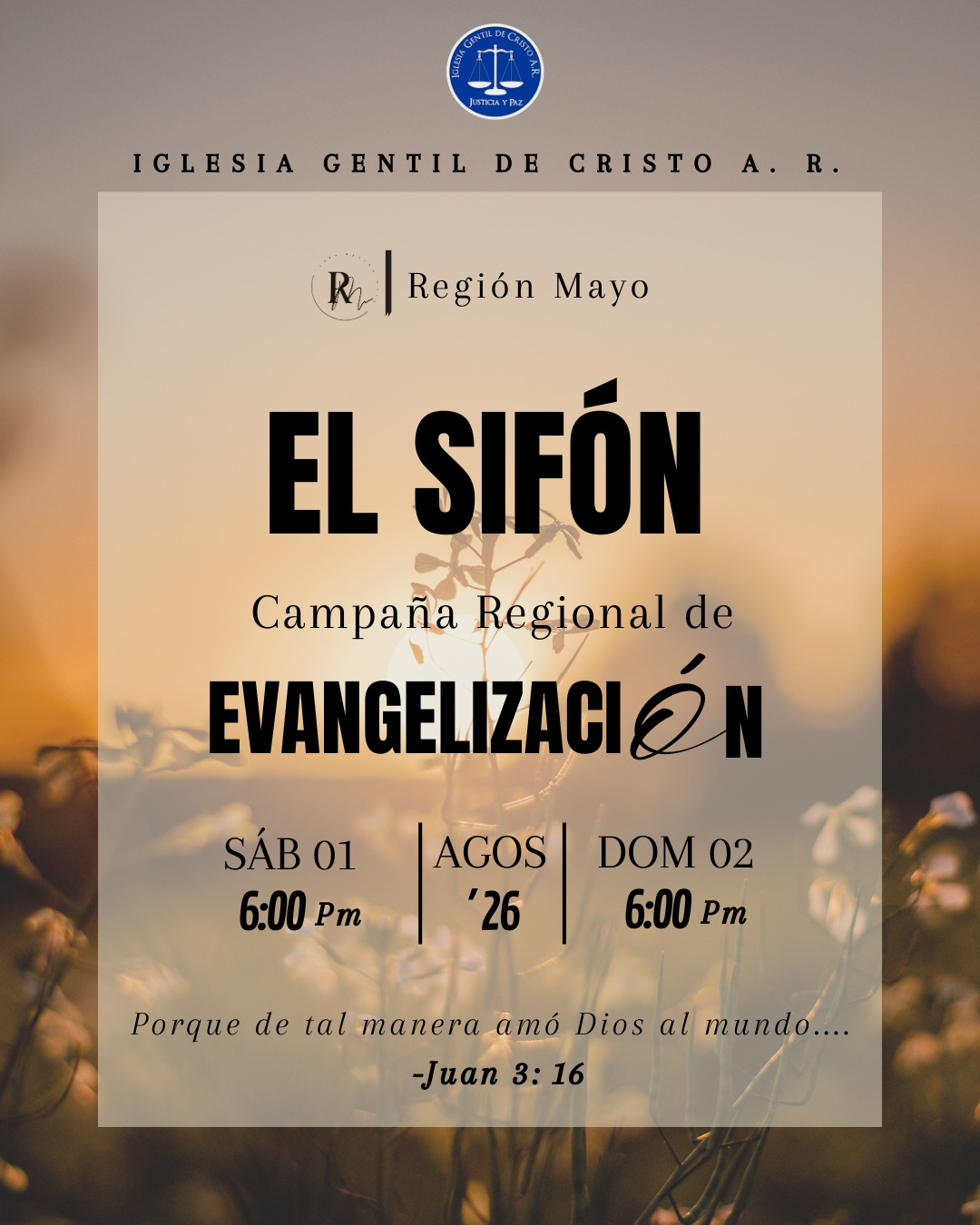 Campaña regional El sifón  - foto 1
