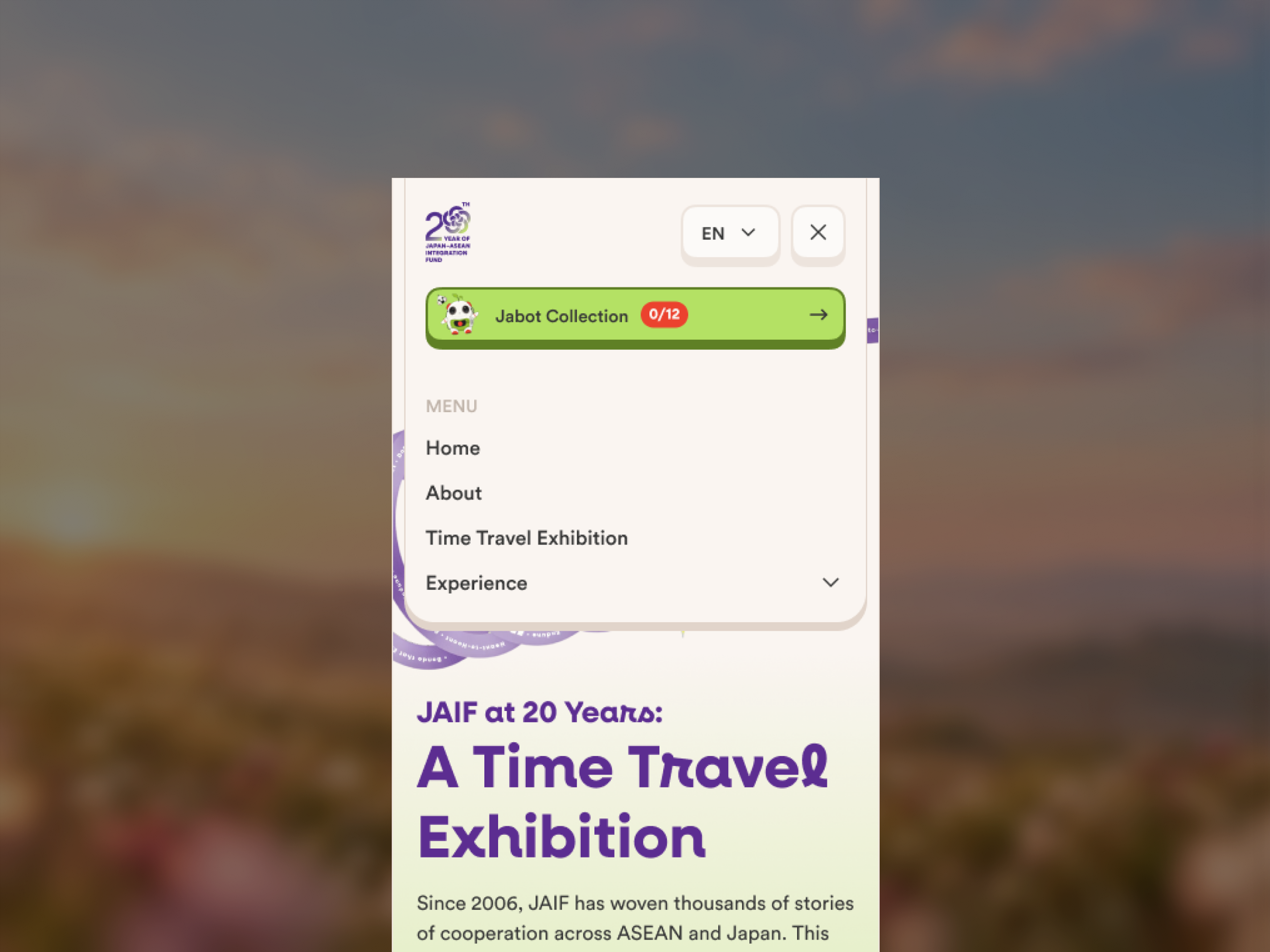 Navigation mobile - jaif