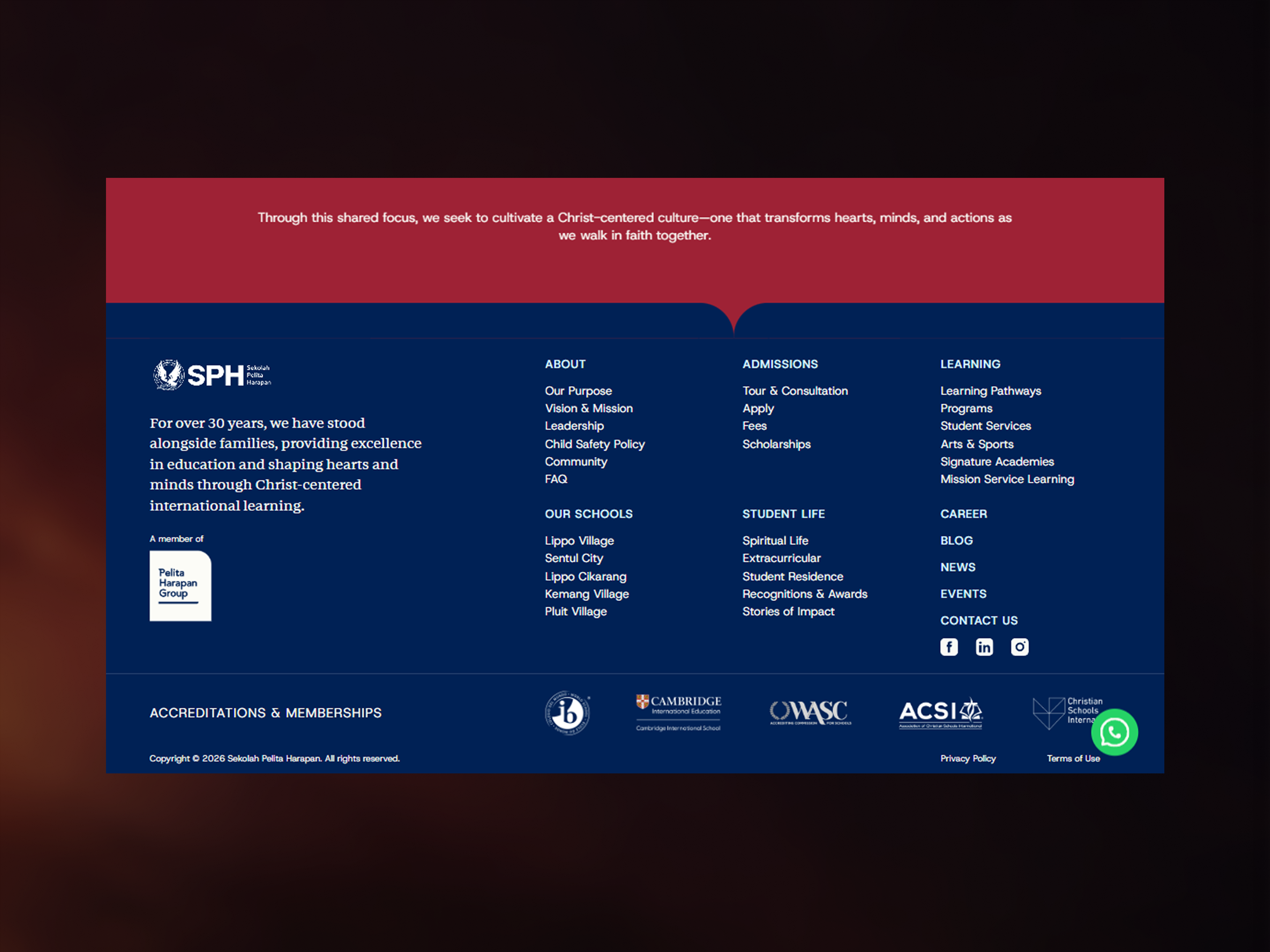 Footer - sph