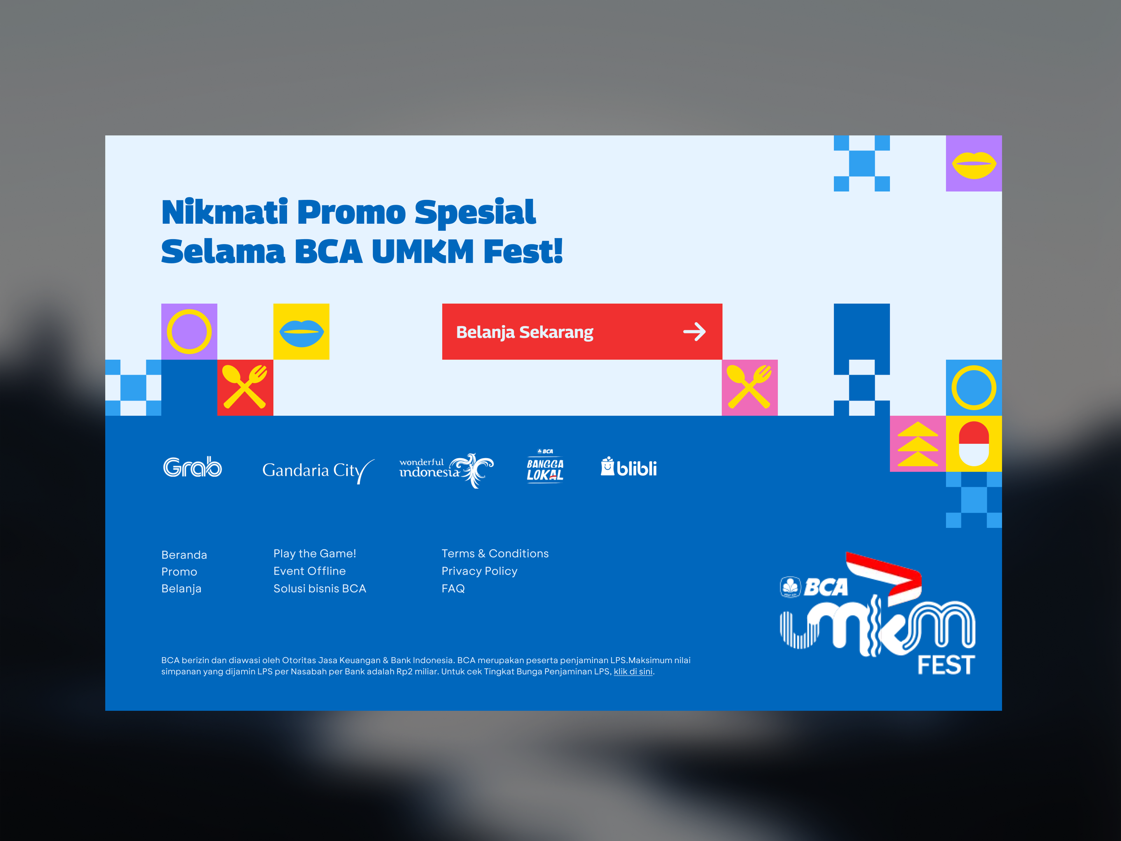 Footer bca umkm fest