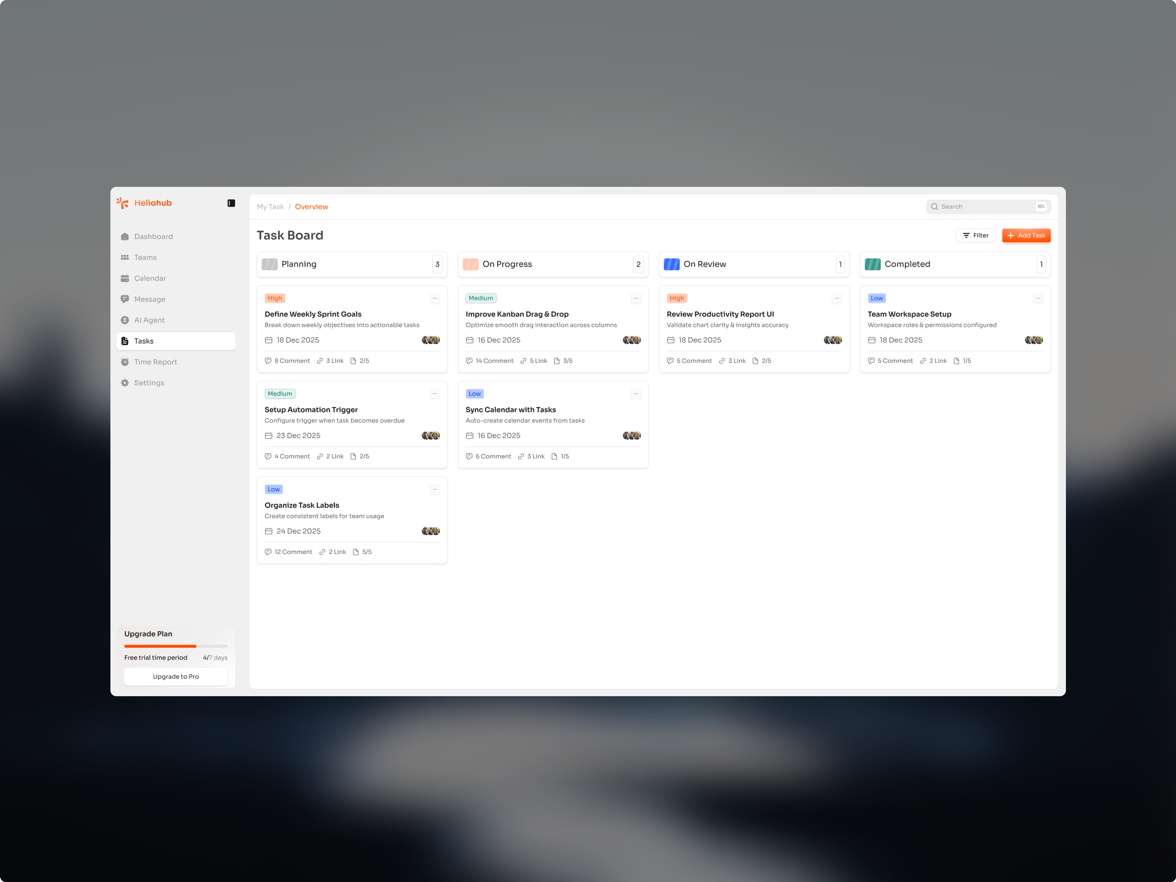 Helio Hub
