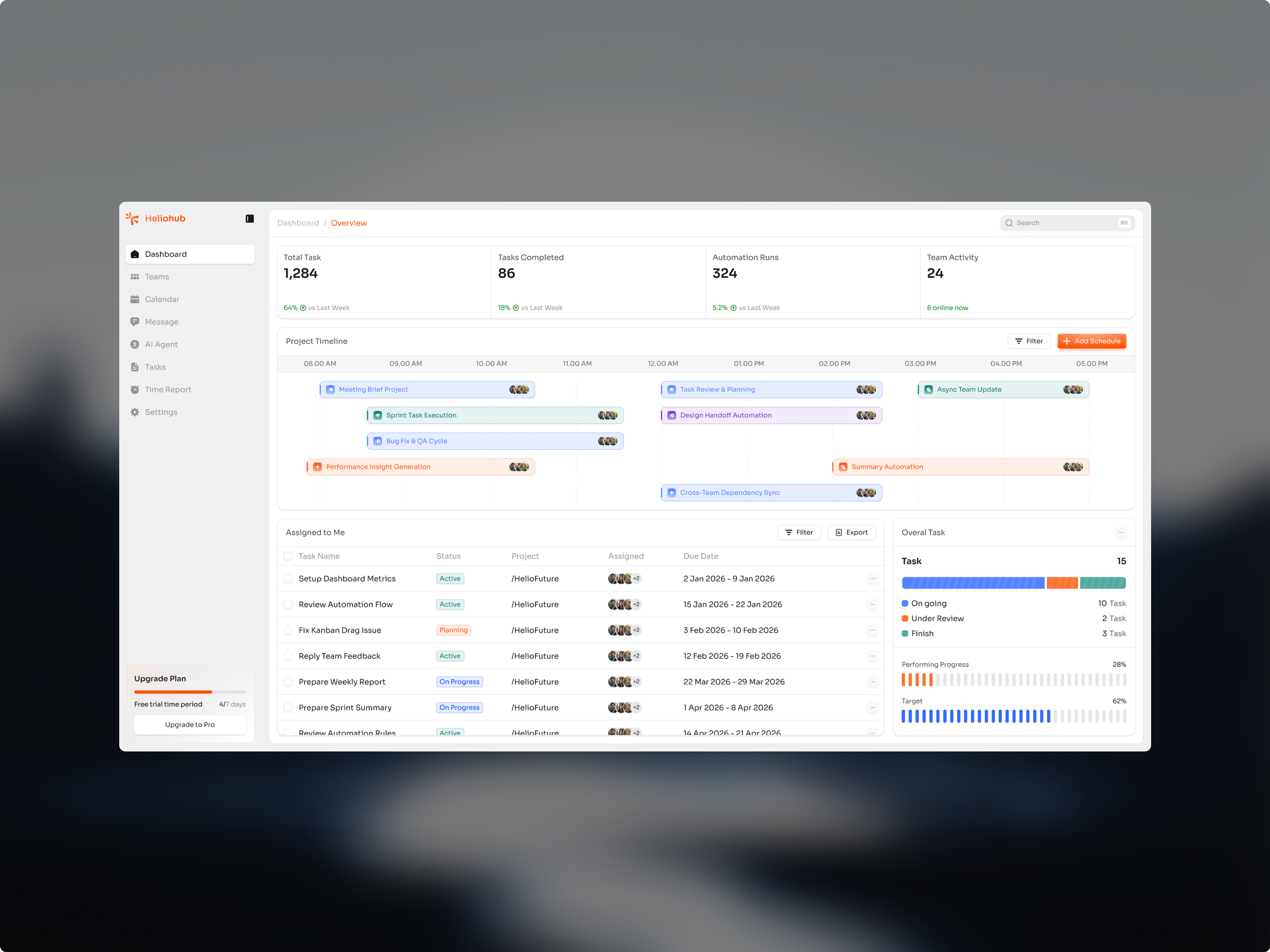 Helio Hub