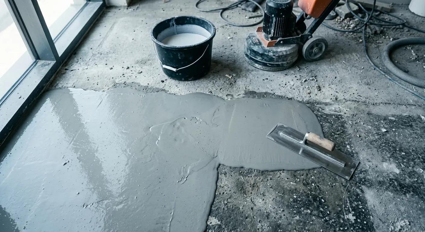 Sparkle betonggulv: Slik utjevner og klargjør du underlaget