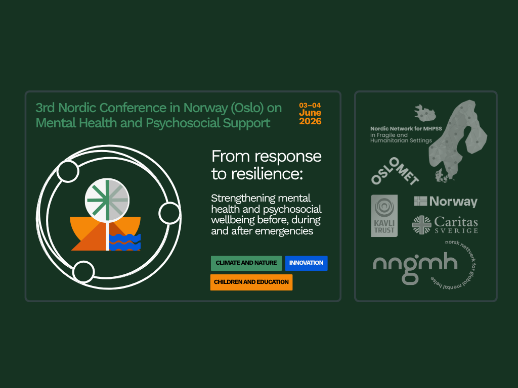 MHPSS 3rd Conference banner