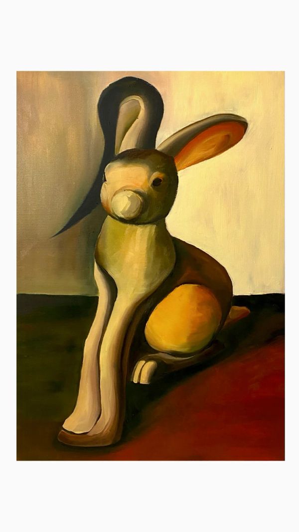 “Kraków” 50x70 oil on desk 