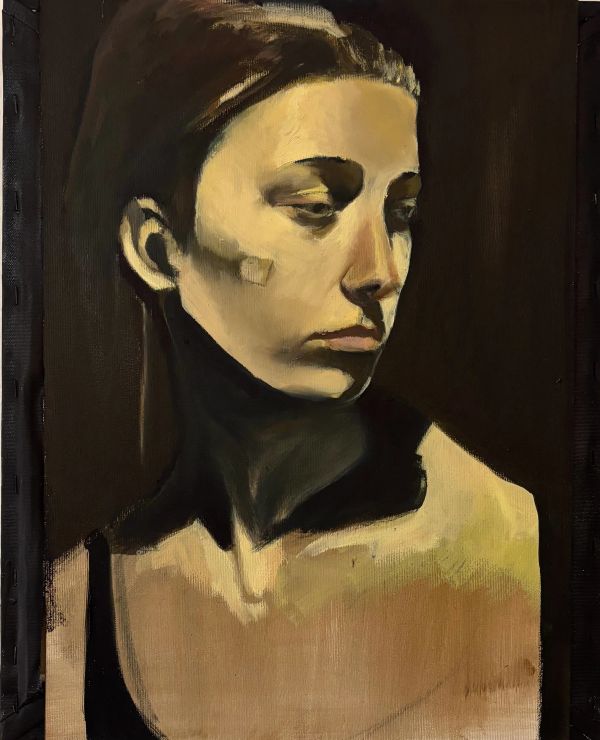 “My sister” 40x50 cm oil on canvas