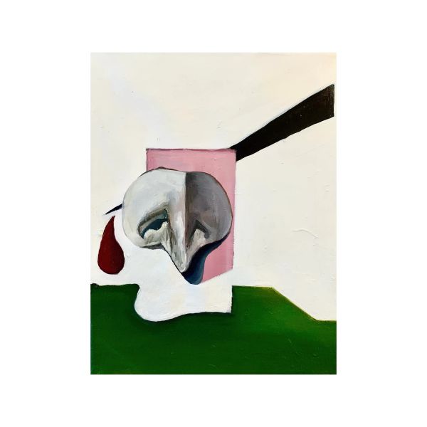"Quarter Mushroom" 30x40 2024'