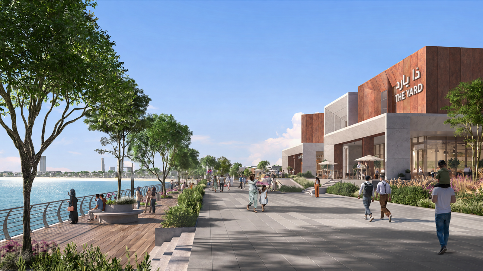 Palm Jebel Ali's First Retail Hub: The Yard Brings 26 Concepts in 2027