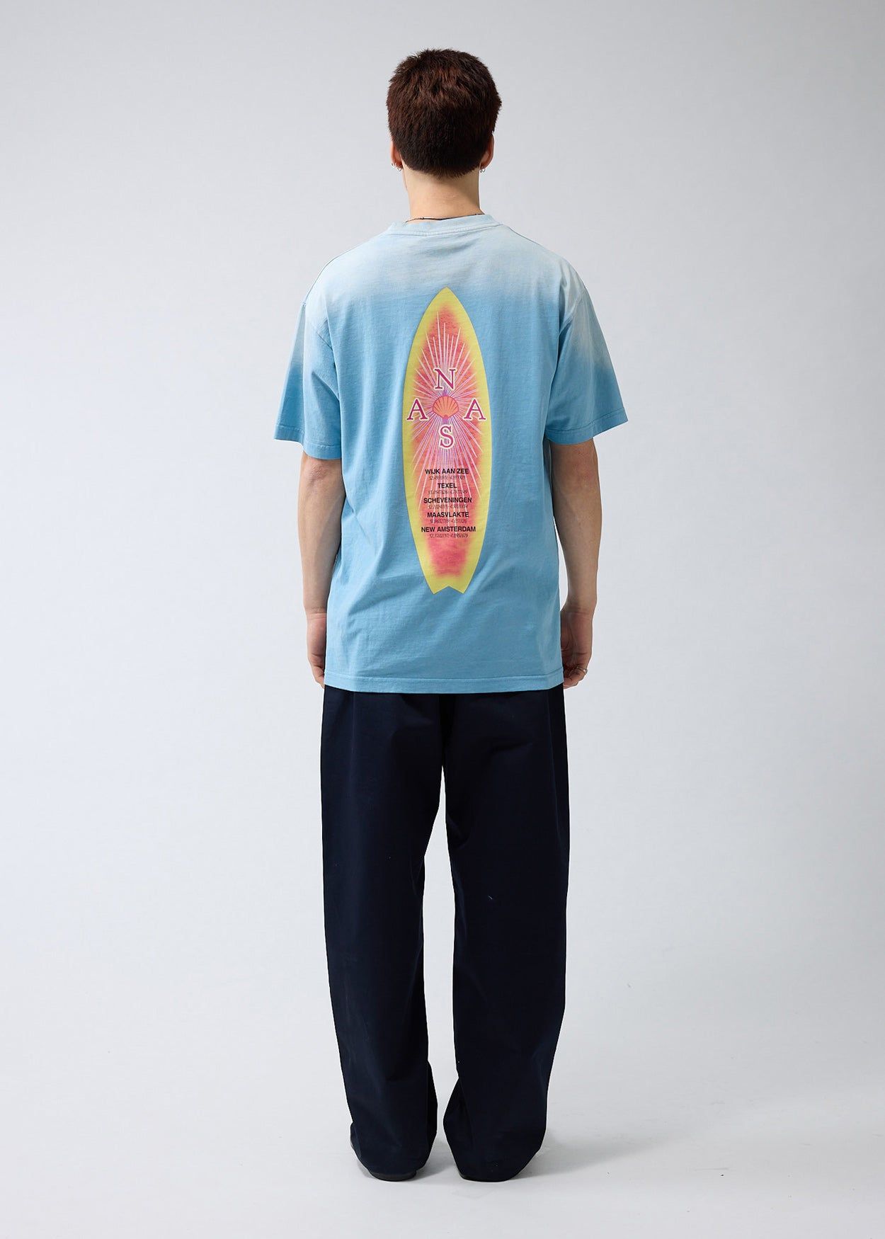XII 新品U.S.正規品デットストック【AMSTERDAM　SURFBOARDS】アムステルダム限定Ｔシャツ　XII 2d873aa724d29b0f649a9d356b7692